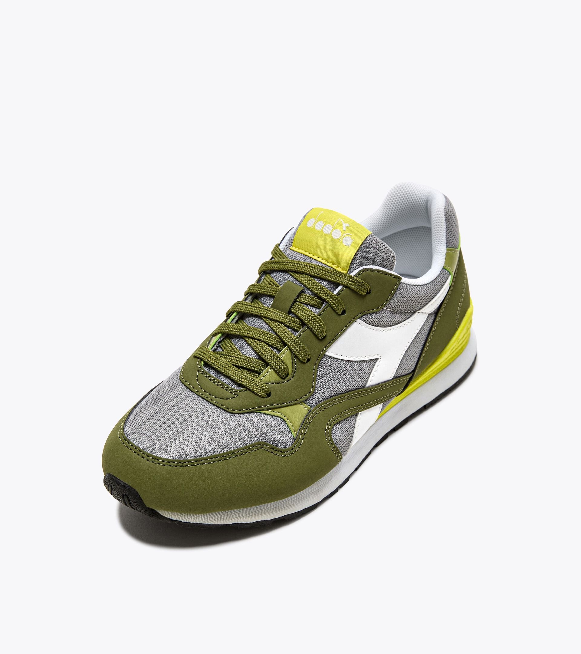 Sports shoes - Youth 8-16 years N.92 GS SPHAGNUM/ULTIMATE GRY/WHT - Diadora