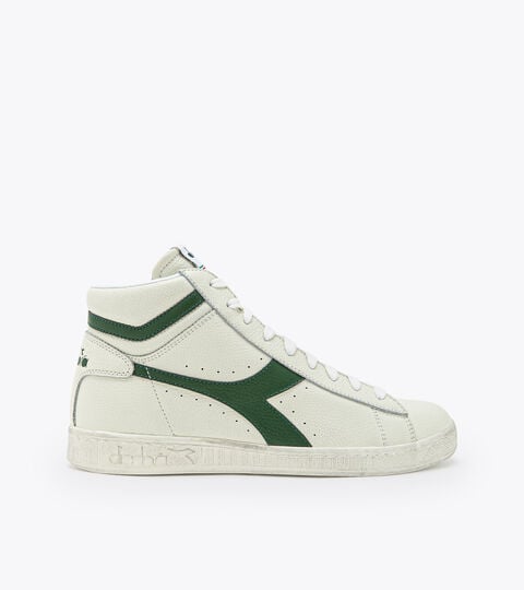 Zapatillas deportivas - Unisex GAME L HIGH WAXED BLANCO/MAS VERDES - Diadora