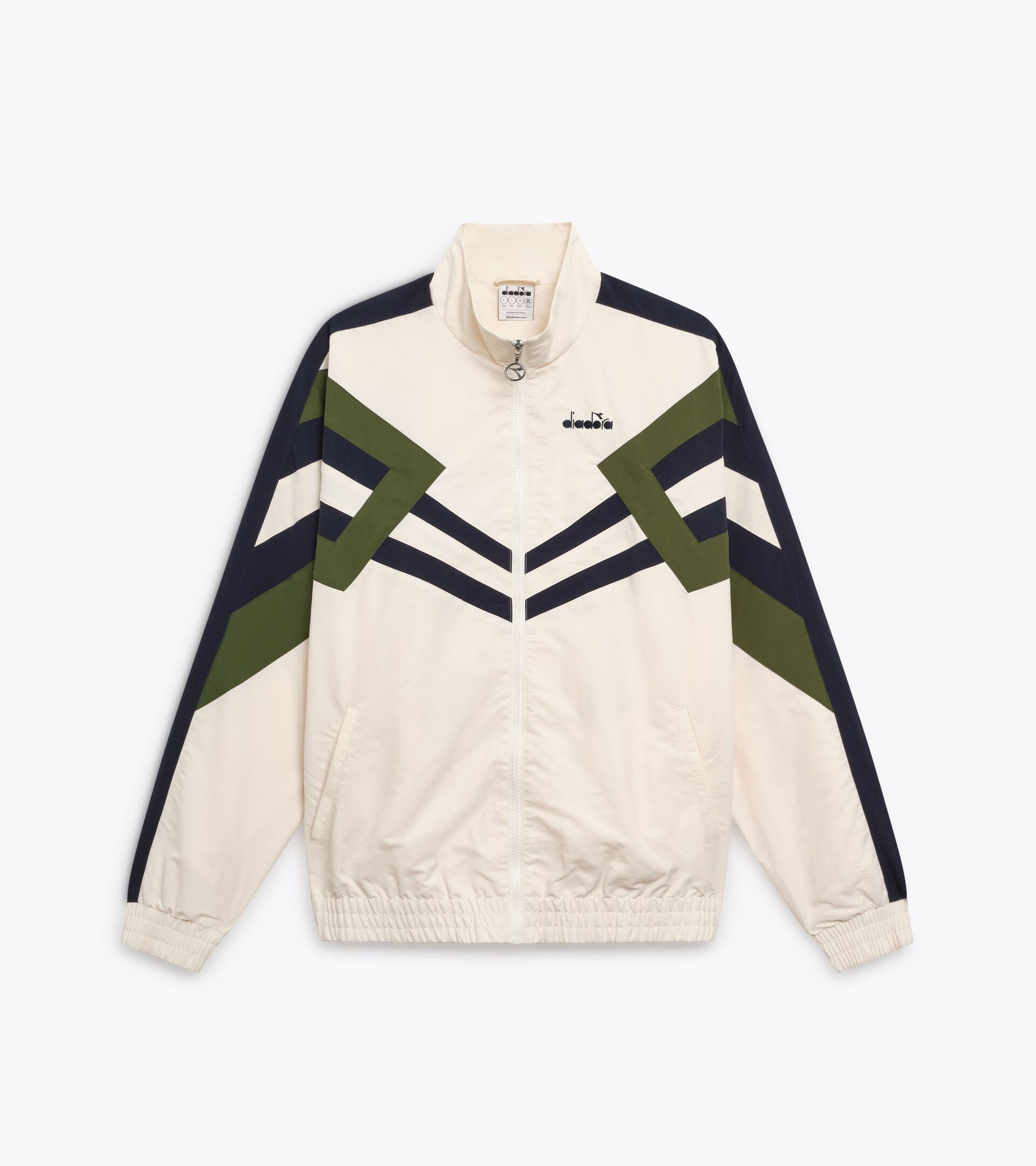 Track Jacket Legacy - Para todos los g&eacute;neros
 TRACK JACKET LEGACY ALYSSUM BLANCO - Diadora