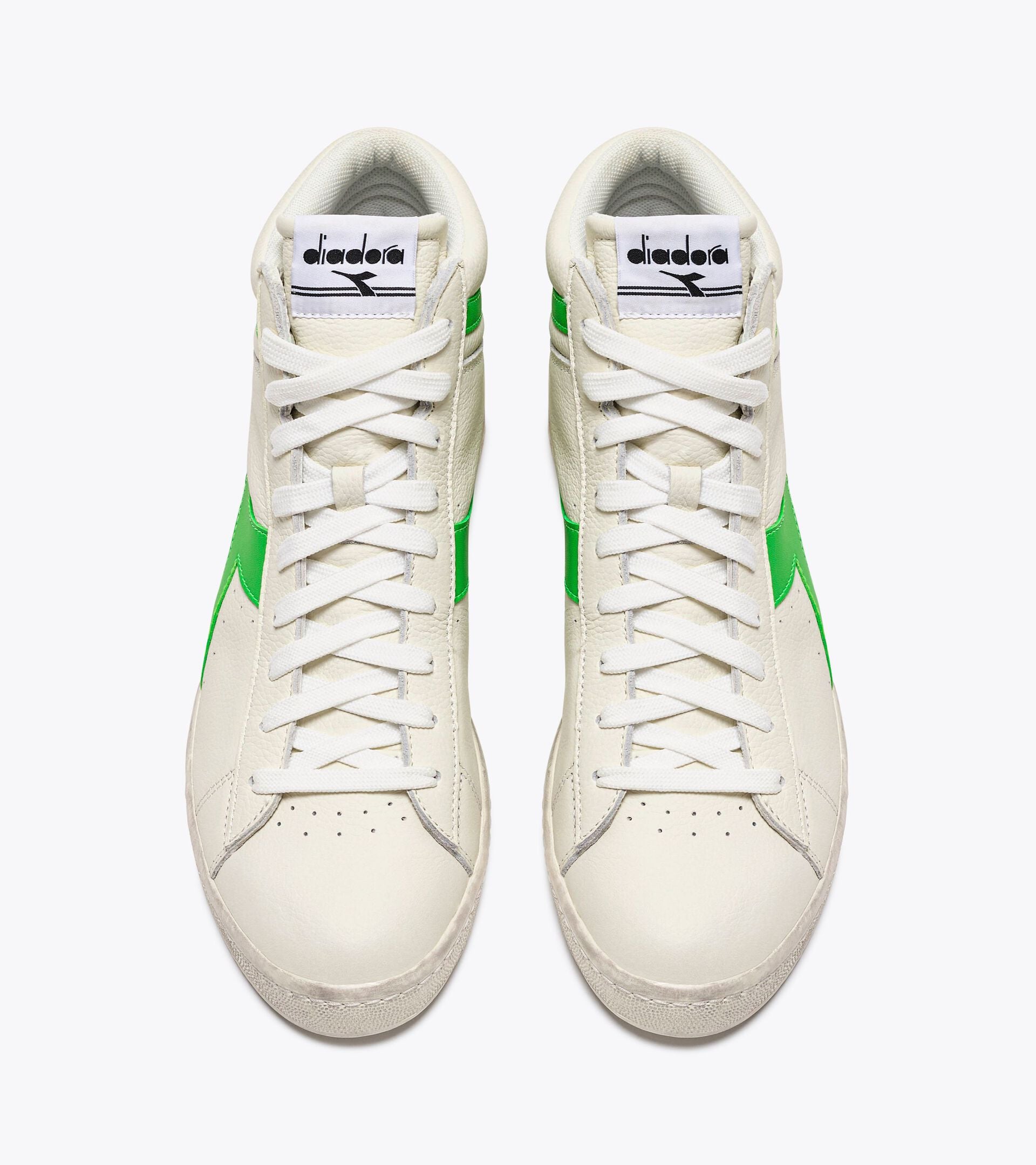 Diadora uniseks-volwassene GAME L HIGH WAXED Hoge sneakers, C5262 White Blue Kaspische Zee, 37 EU Stretta Diadora uniseks-volwassene GAME L HIGH WAXED Hoge sneakers, C5262 White Blue Kaspische Zee, 37 EU Stretta