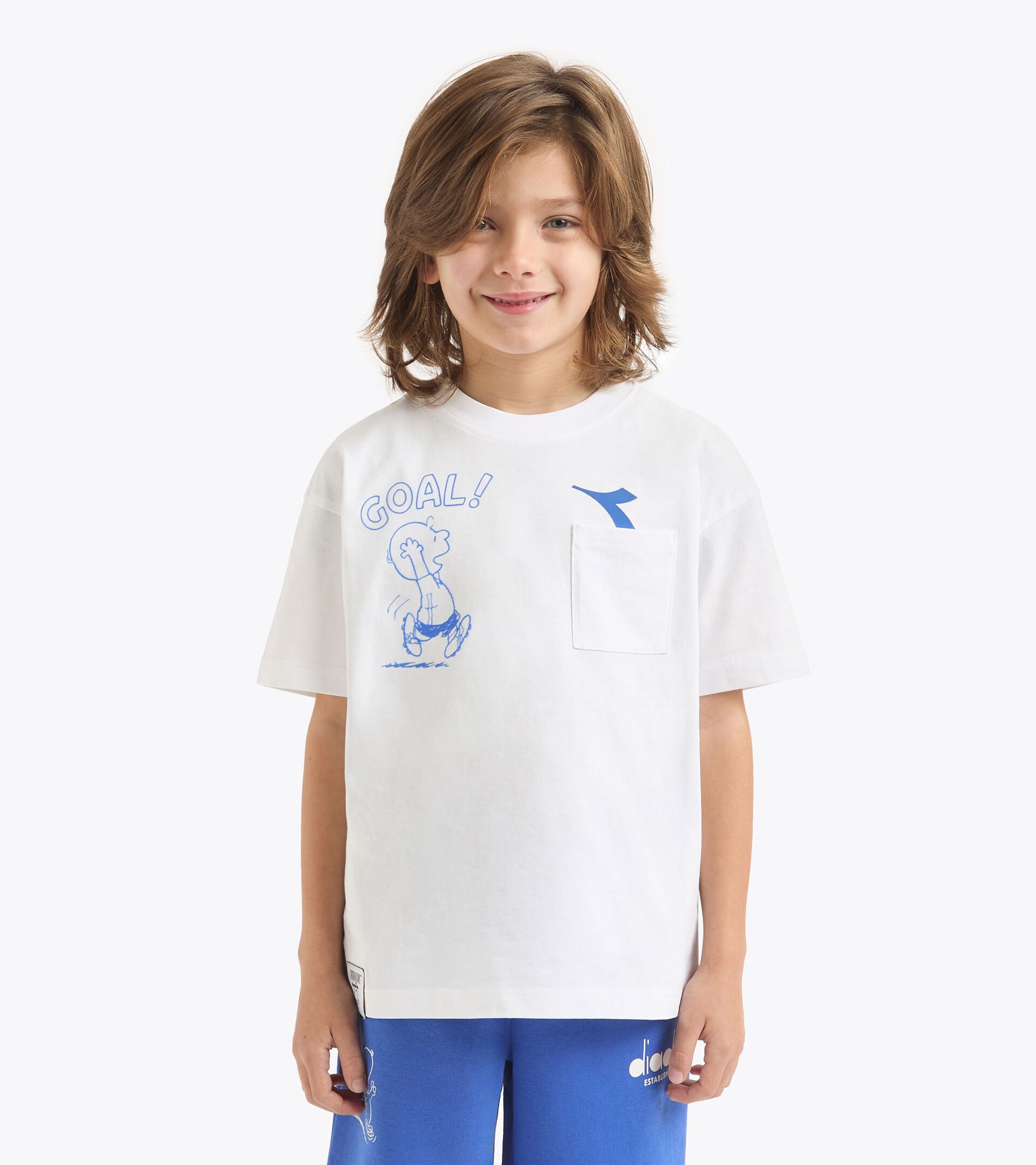 Peanuts t-shirt - Kids 
 JB. T-SHIRT SS PEANUTS DARK ROYAL - Diadora