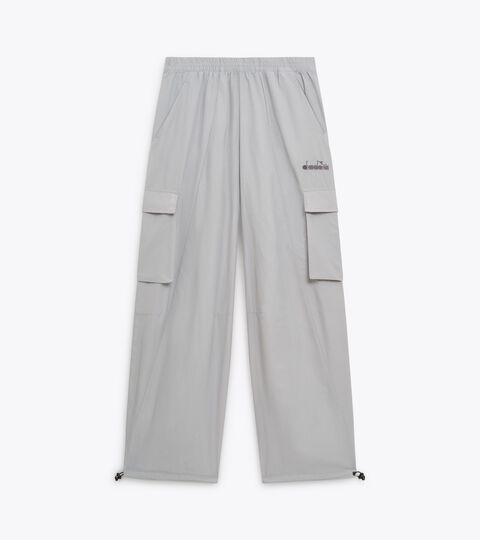 Ripstop nylon track pants - Women&rsquo;s
 L. TRACK PANTS LOGO GREEN GRAY - Diadora