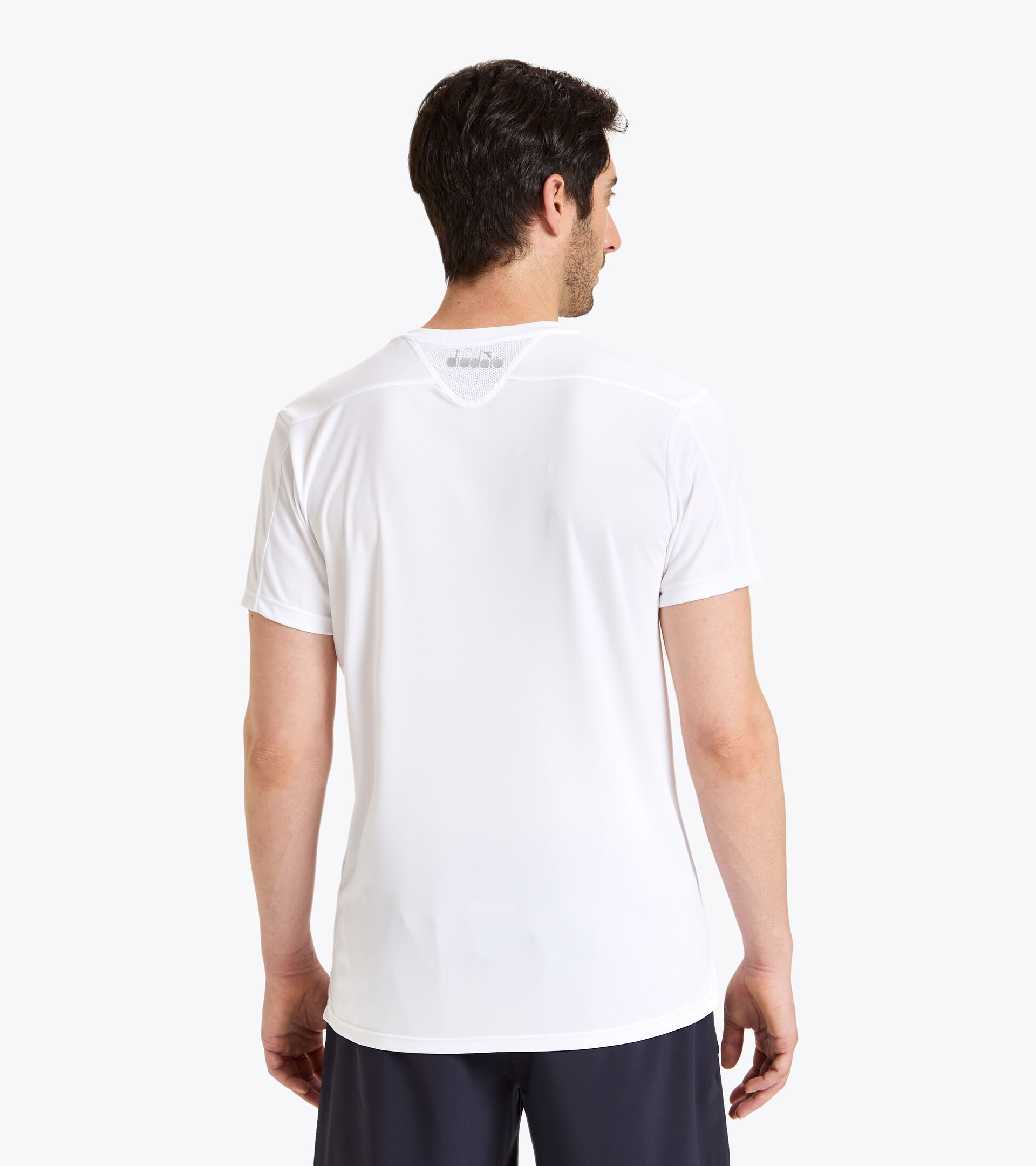 Tennis T-shirt - Men T-SHIRT TEAM OPTICAL WHITE - Diadora