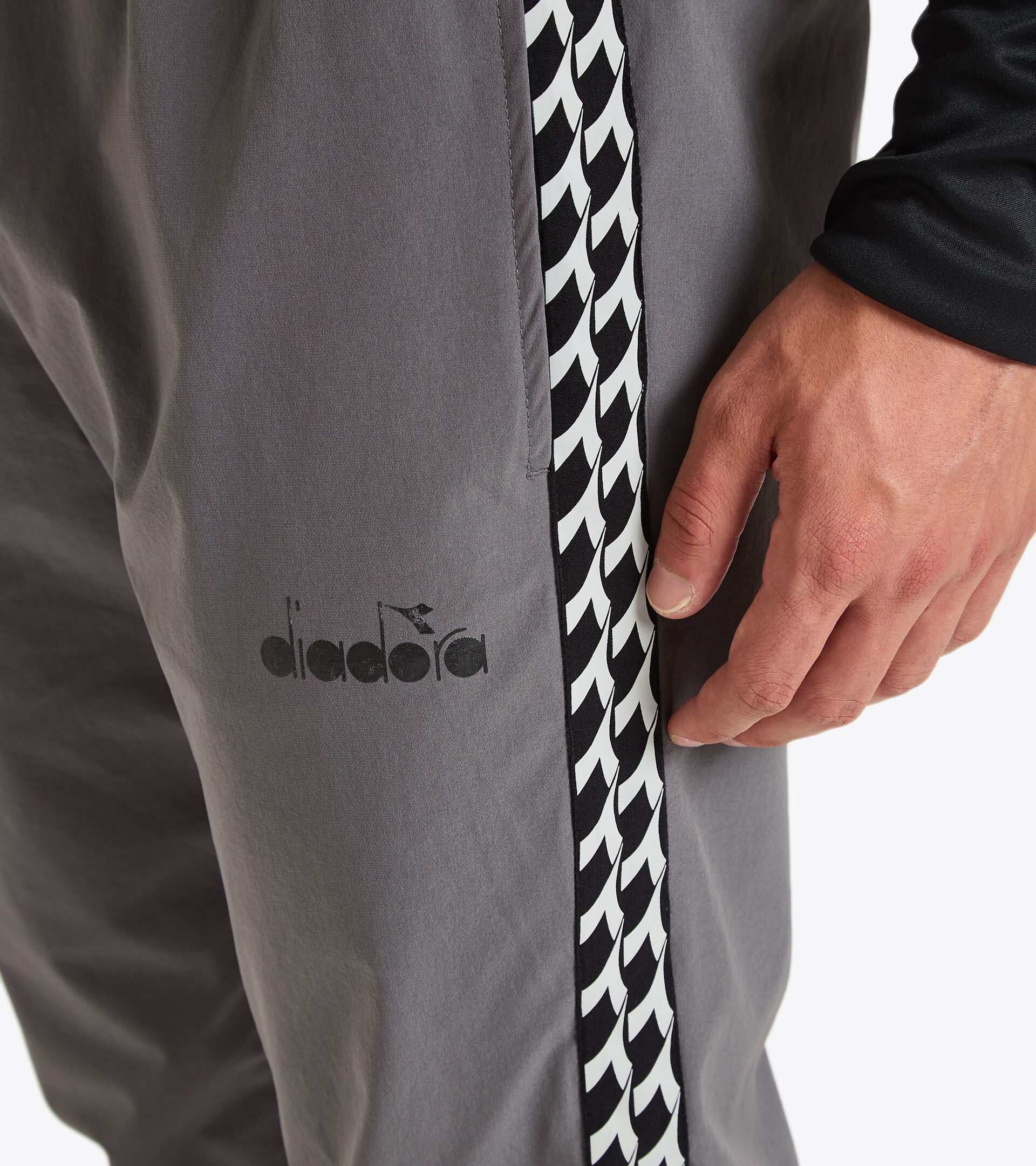 Tennishose - Herren PANTS CHALLENGE GRAUER PENOMBRA - Diadora