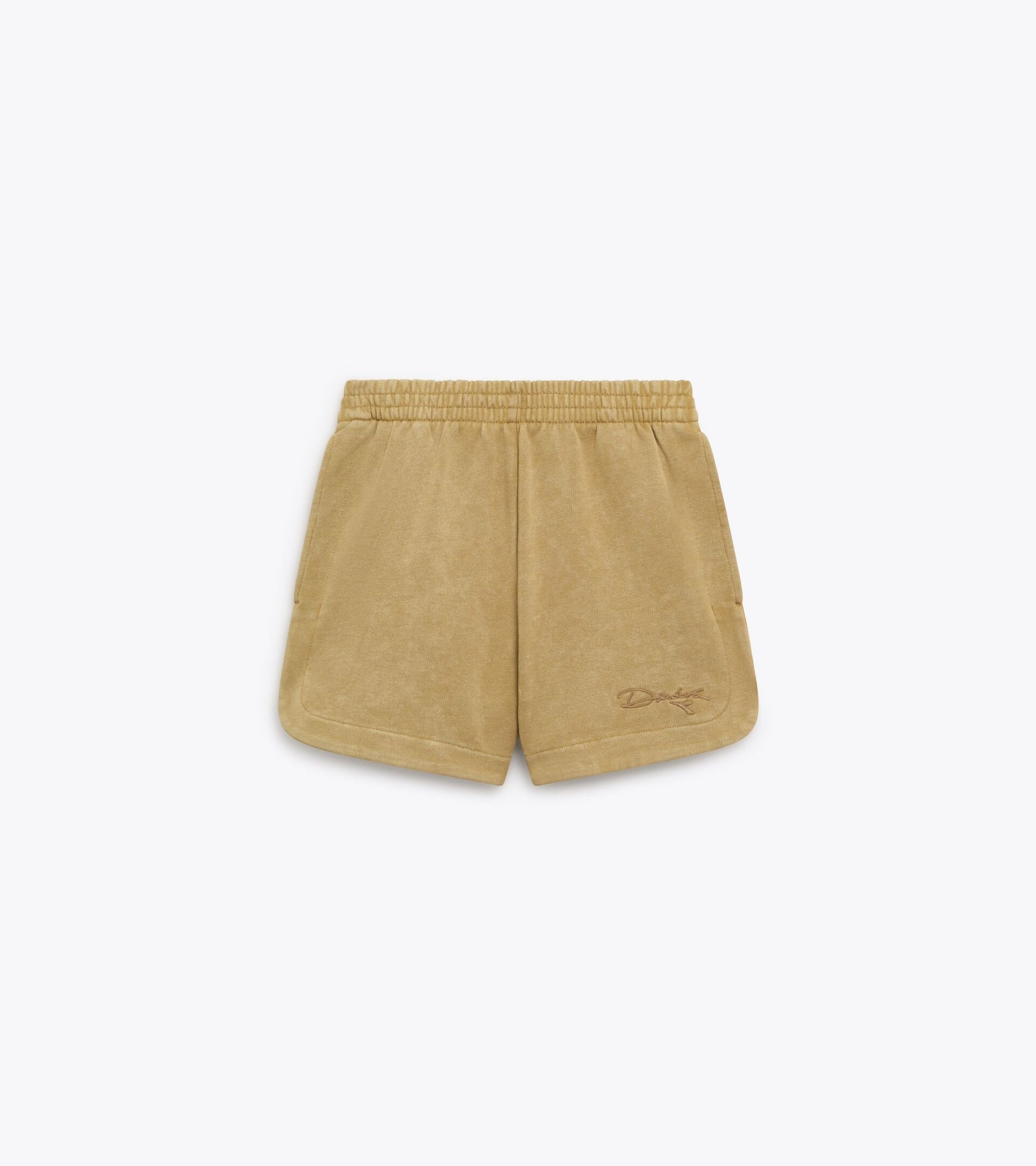 Retro-inspired Cotton Shorts - Women&rsquo;s L. SHORTS AVENUE LAB GREEN KHAKI - Diadora
