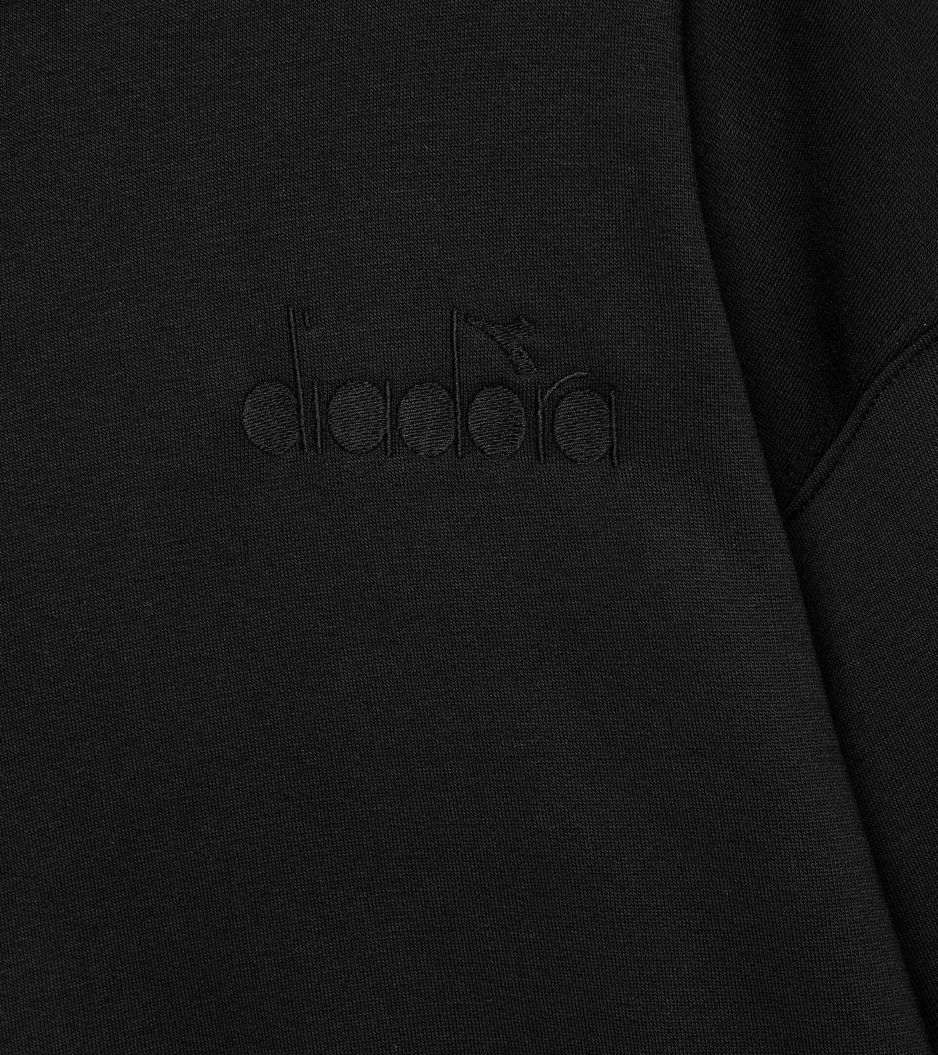 Felpa con cappuccio - Gender Neutral HOODIE ATHL. LOGO NERO - Diadora