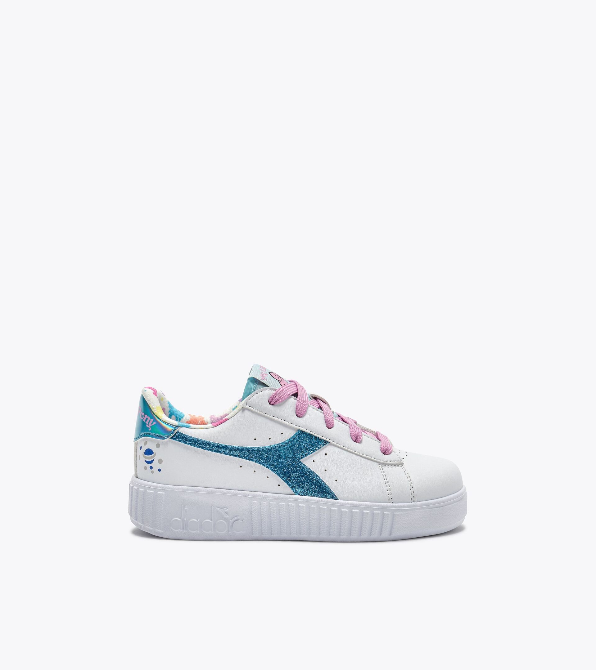 Zapatilla deportiva - Niños y niñas - 4-8 años
 GAME STEP MOONSTONE PS BLANCO/AZUL ATOLON - Diadora