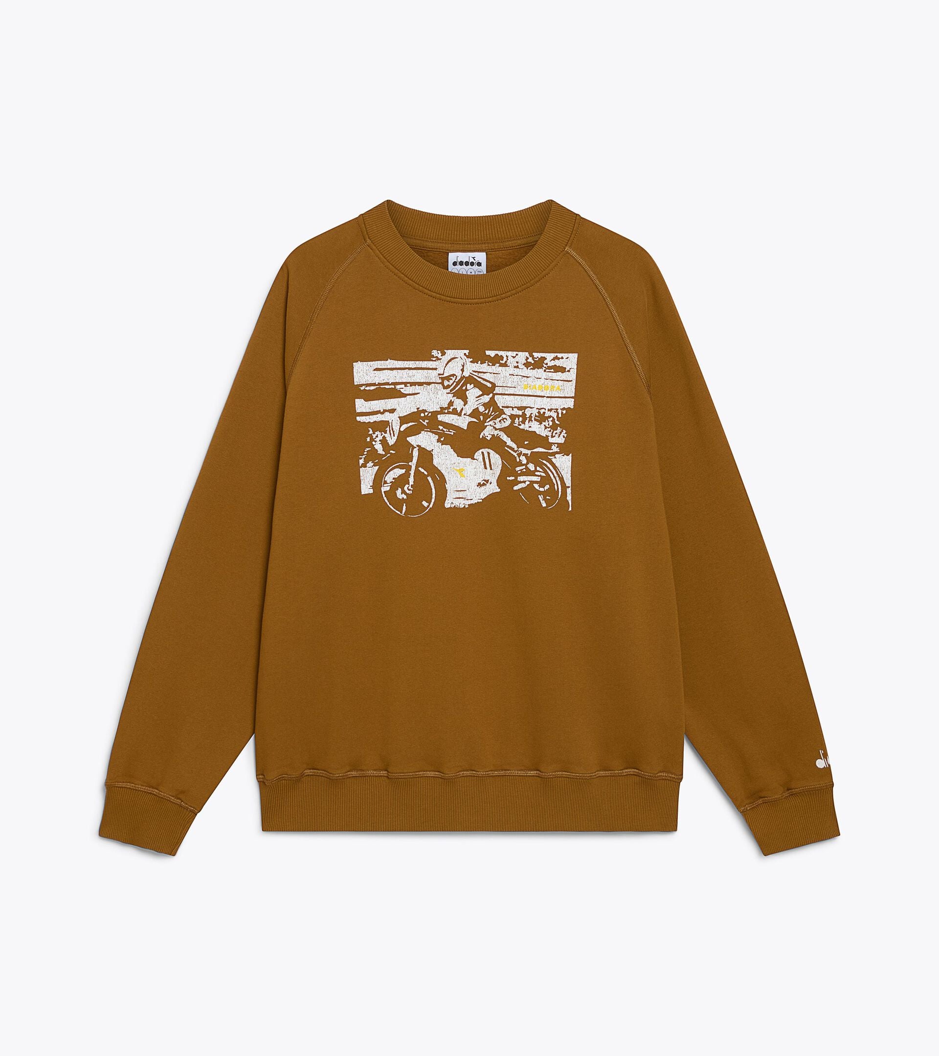 Legacy Crewneck Sweatshirt - Made In Italy - All-gender SWEATSHIRT CREW LEGACY BROWN BRONZE - Diadora