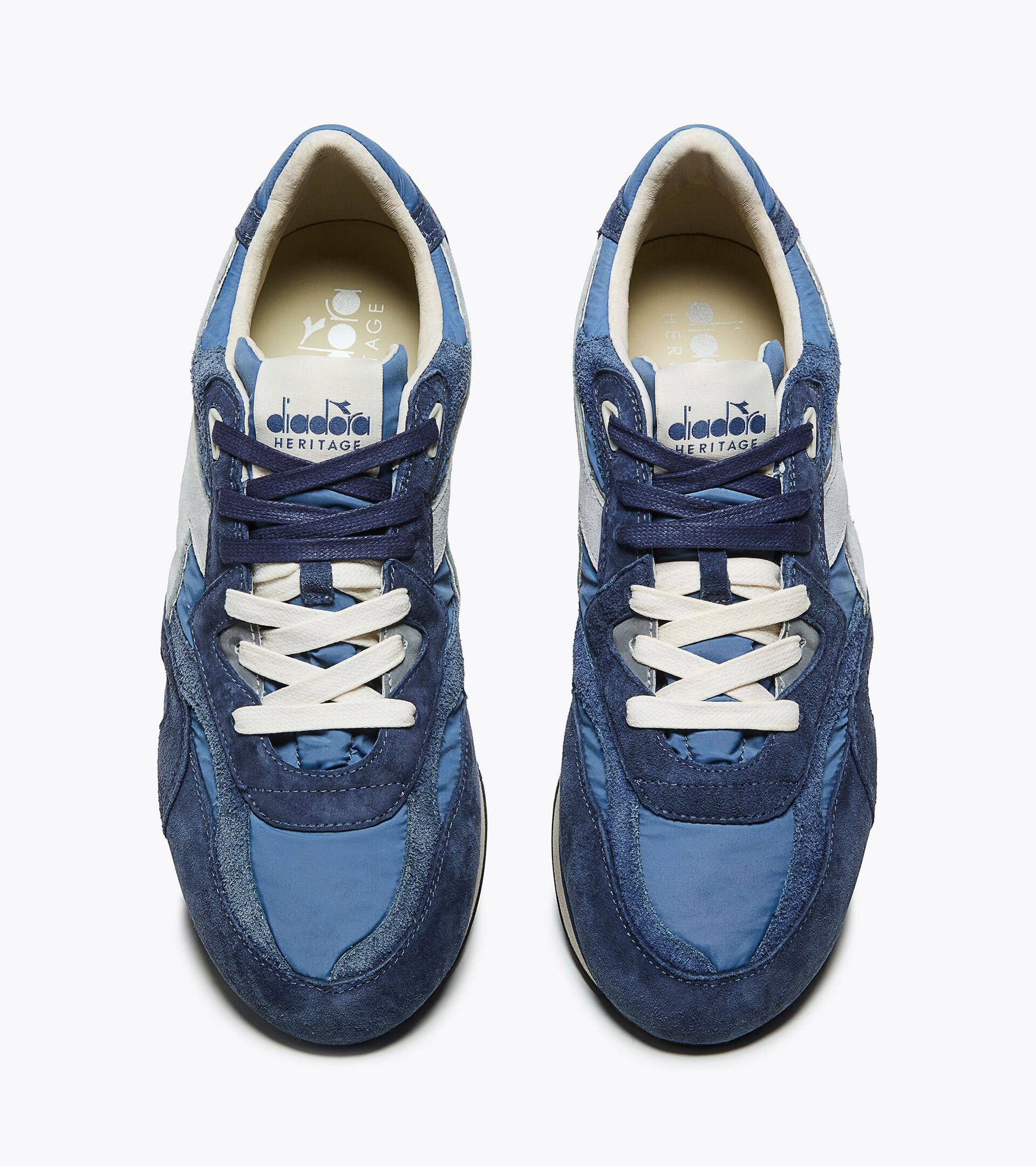 Heritage Sneaker - Low-Profile - All-gender EQUIPE REVENGE NYLON USED COLONEL BLUE - Diadora