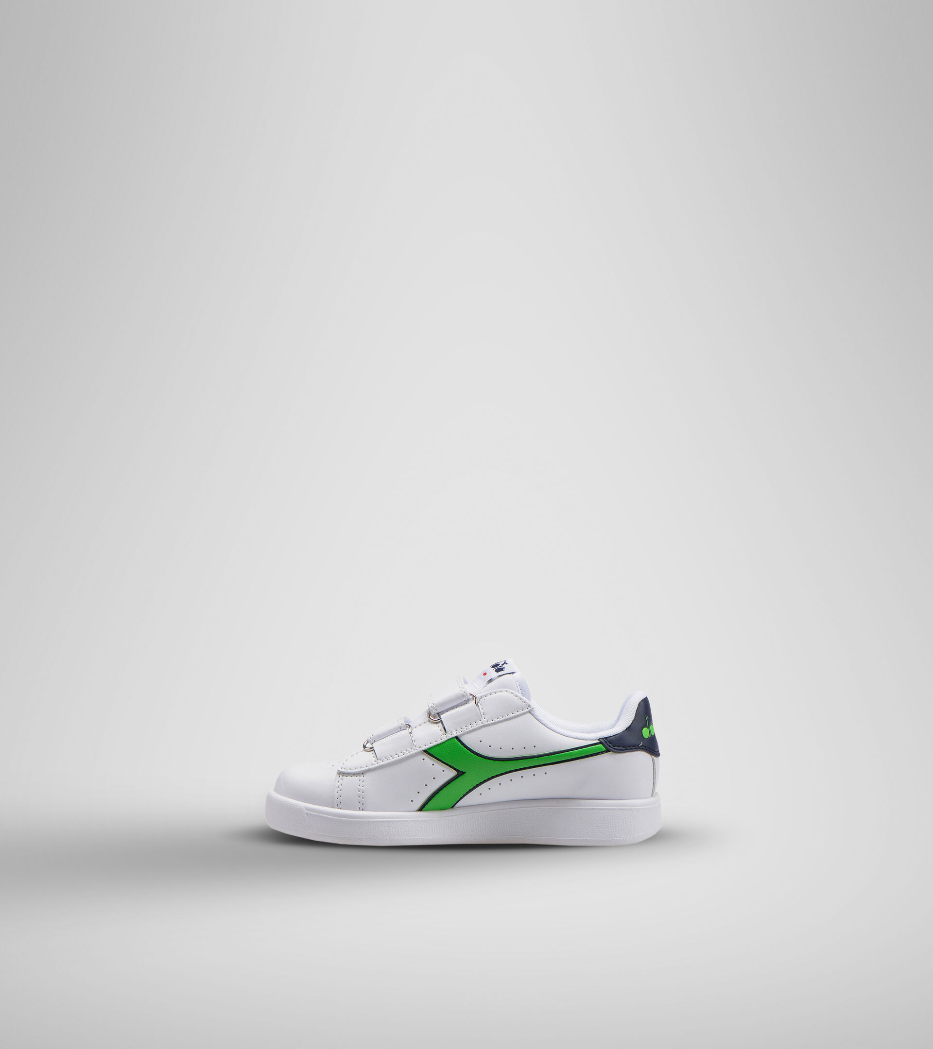 Chaussures de sport - Enfants 4-8 ans GAME P PS BLC/NOIR IRIS/VERT CLASSIQUE - Diadora