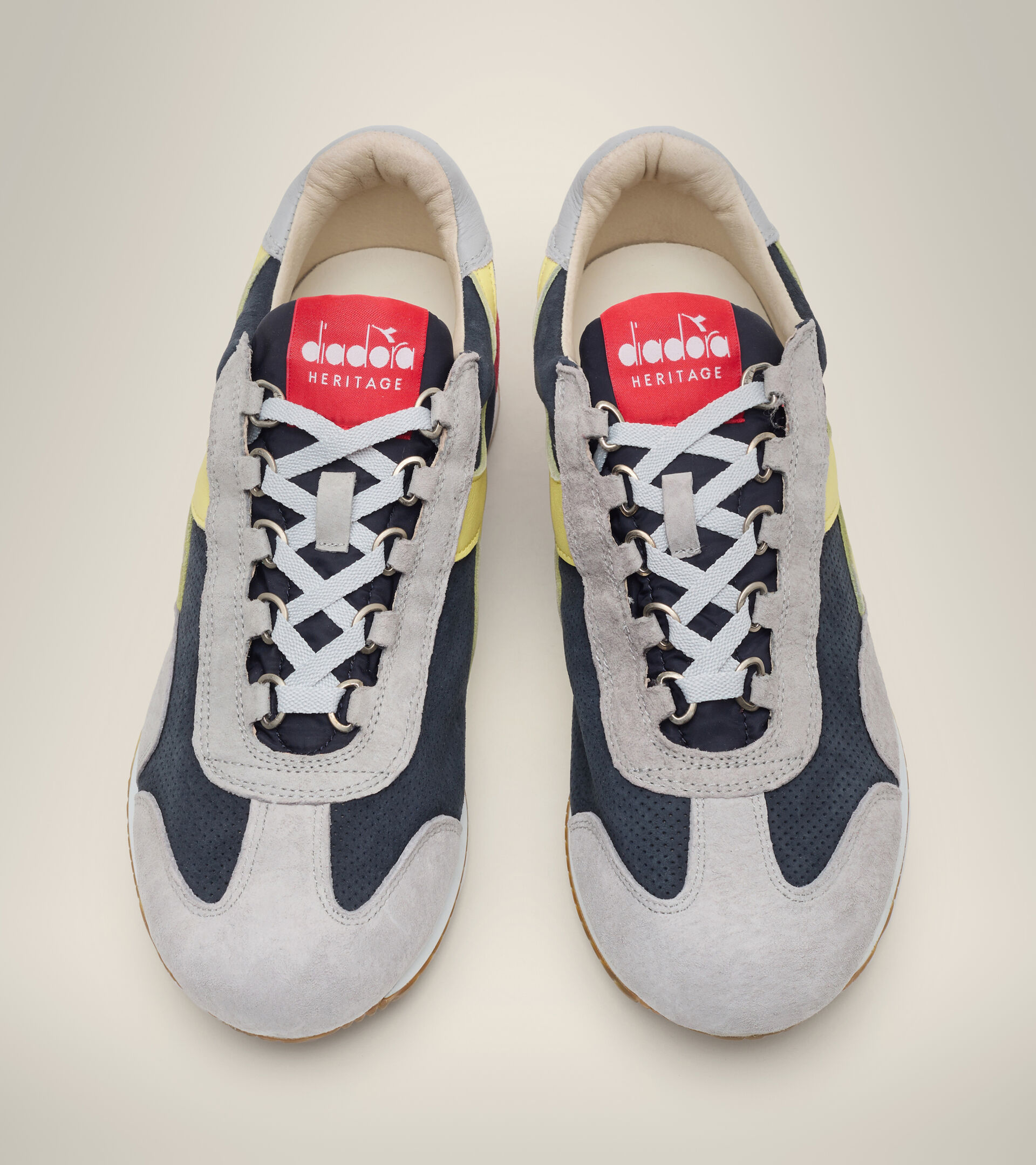 Heritage shoe - Unisex EQUIPE SUEDE SW BLUE DENIM/HIGH RISE - Diadora