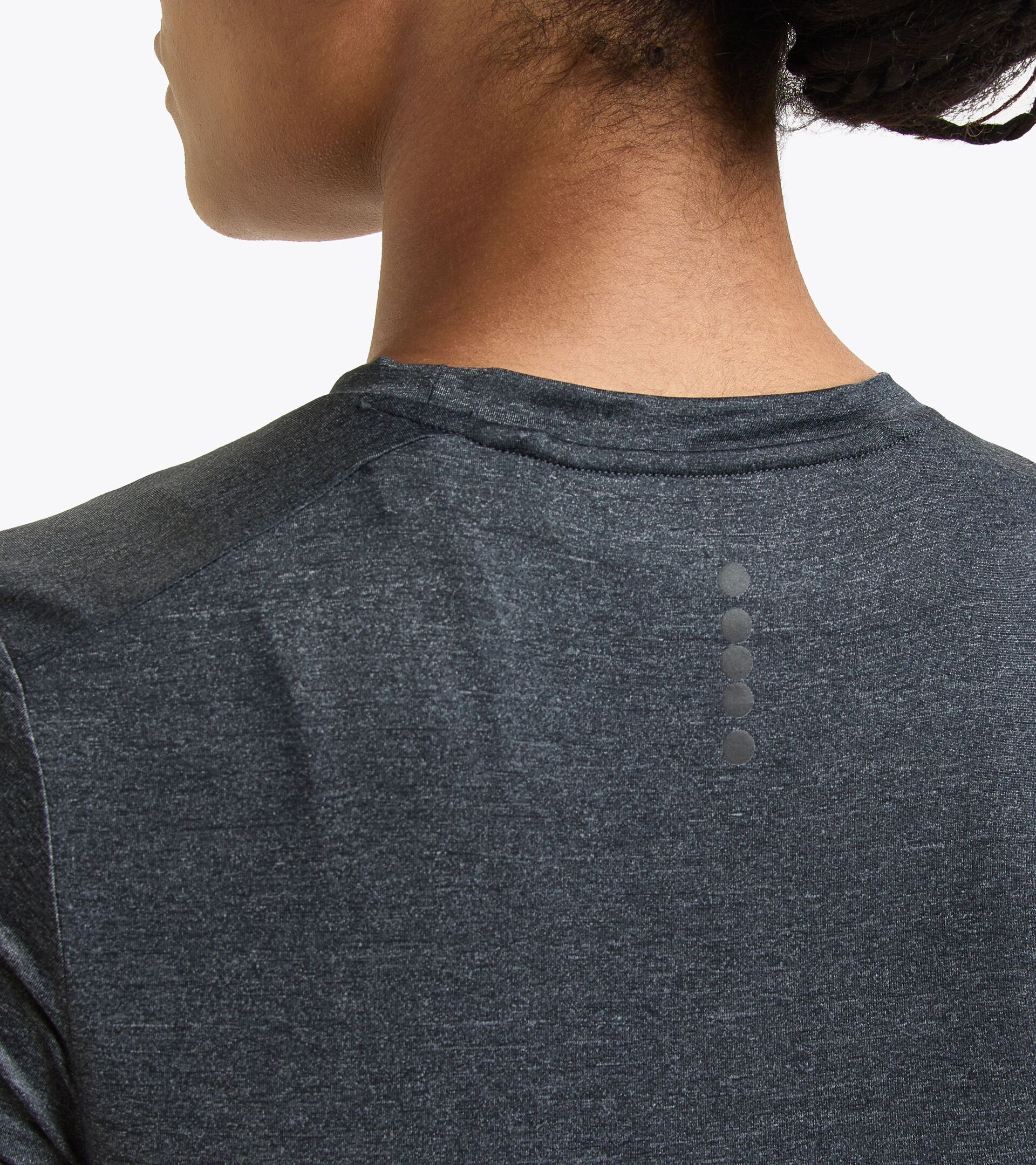 Technical running shirt - Women L. SS T-SHIRT TECH BLACK - Diadora