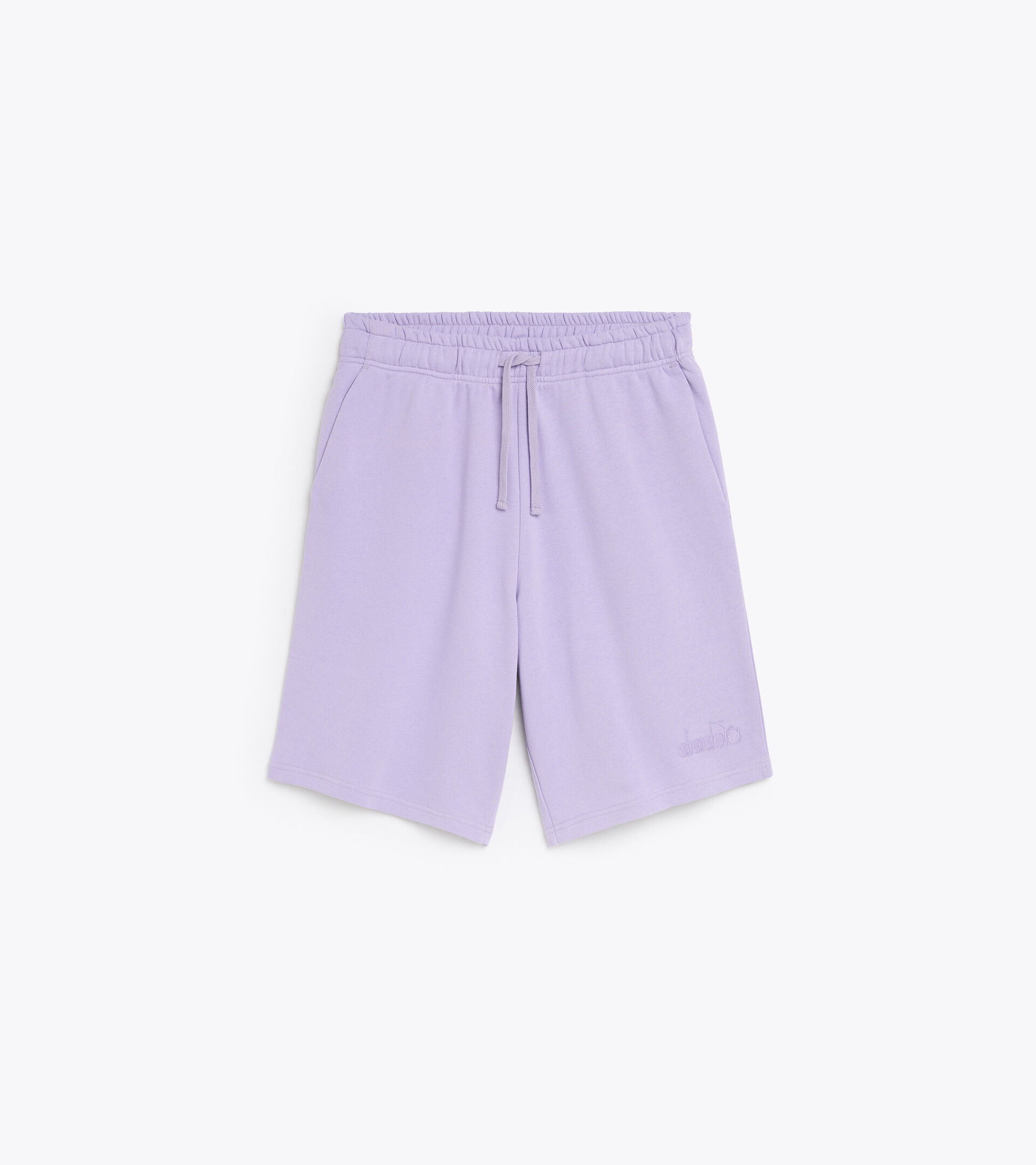 Bermudas deportivas de algodón - Unisex BERMUDA SPW LOGO ROSA PURPURA - Diadora