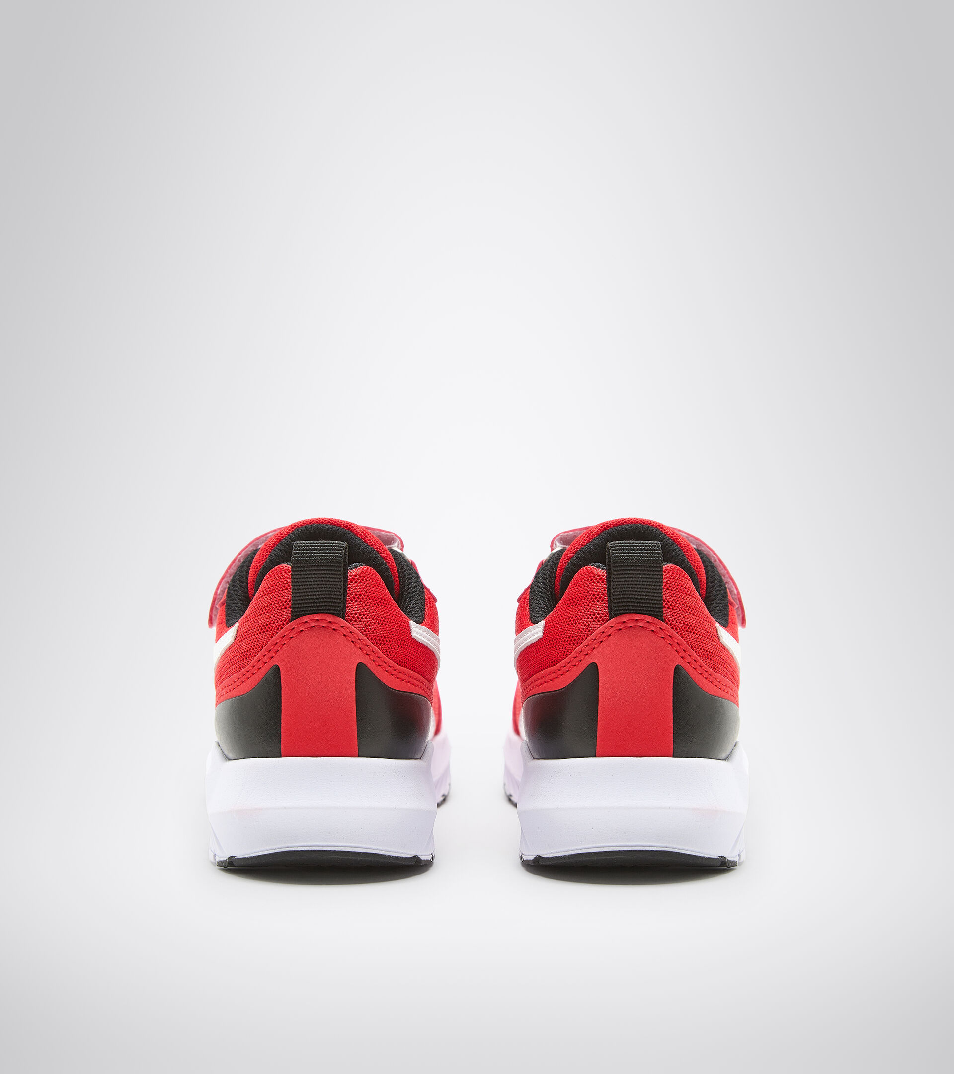 Junior running shoes - Unisex FALCON 2 JR V FIERY RED/WHITE/BLACK - Diadora