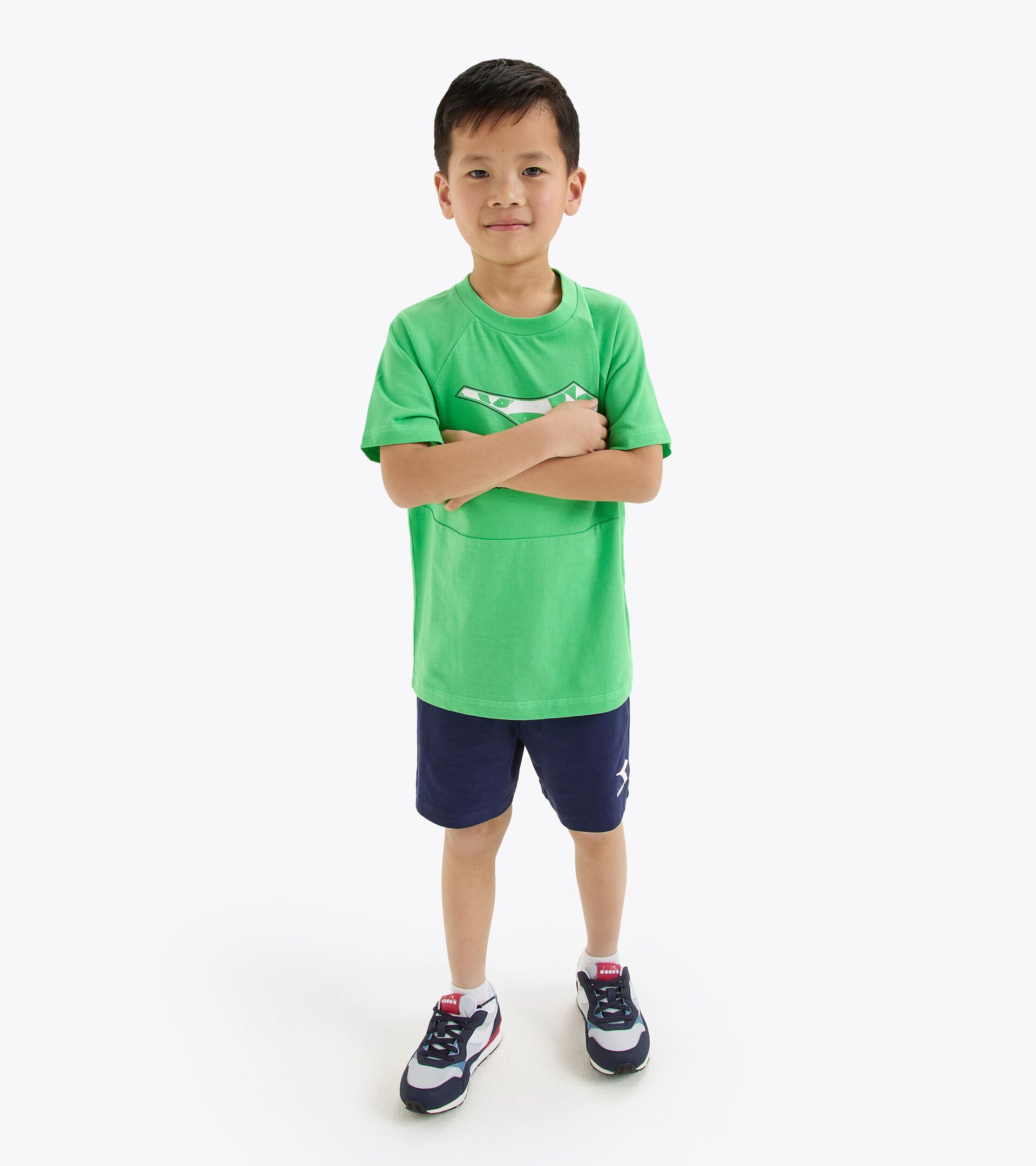 Set sportivo - T-shirt e pantaloncini - Ragazzo
 JB. SET SS RIDDLE VERDE VELENO - Diadora