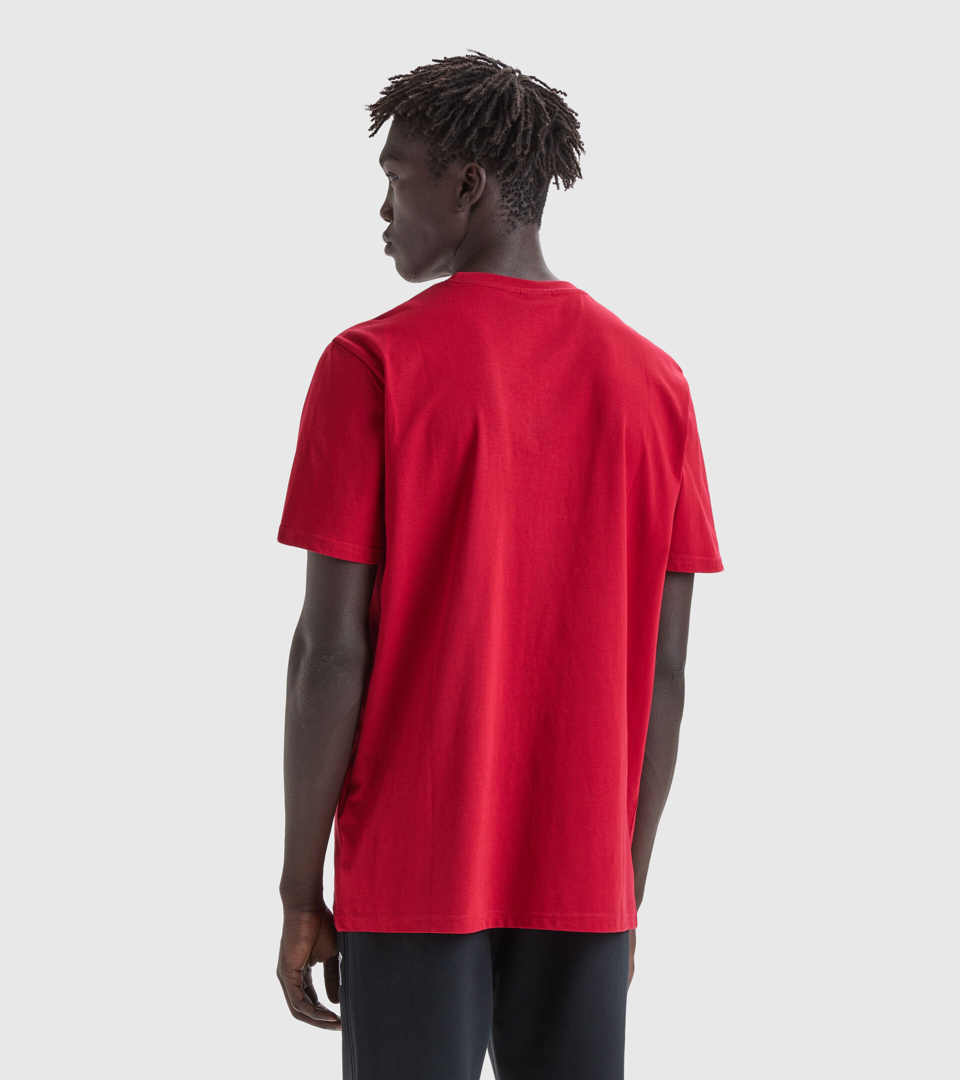 Sports T-shirt - Men’s T-SHIRT SS CORE SCARLET SAGE - Diadora