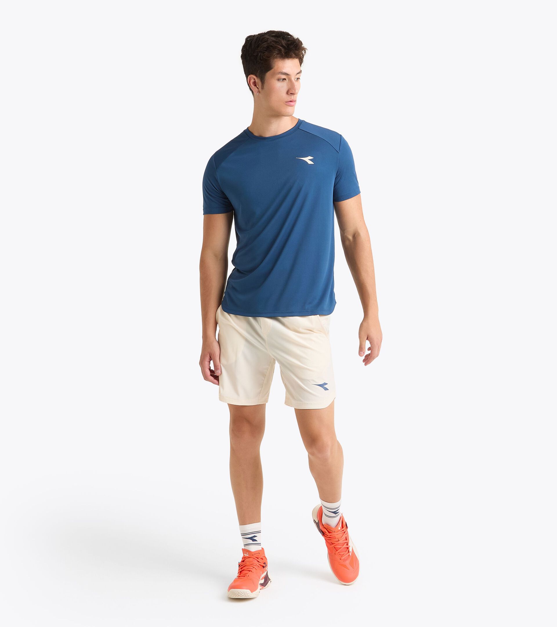 Pantalones cortos de tenis 7’’§Hombre SHORTS CORE BLANCO MURMURAR - Diadora