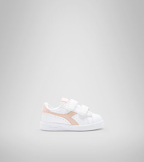 Sports shoes - Toddlers 1-4 years GAME P TD GIRL WHITE/PEACH WHIP - Diadora