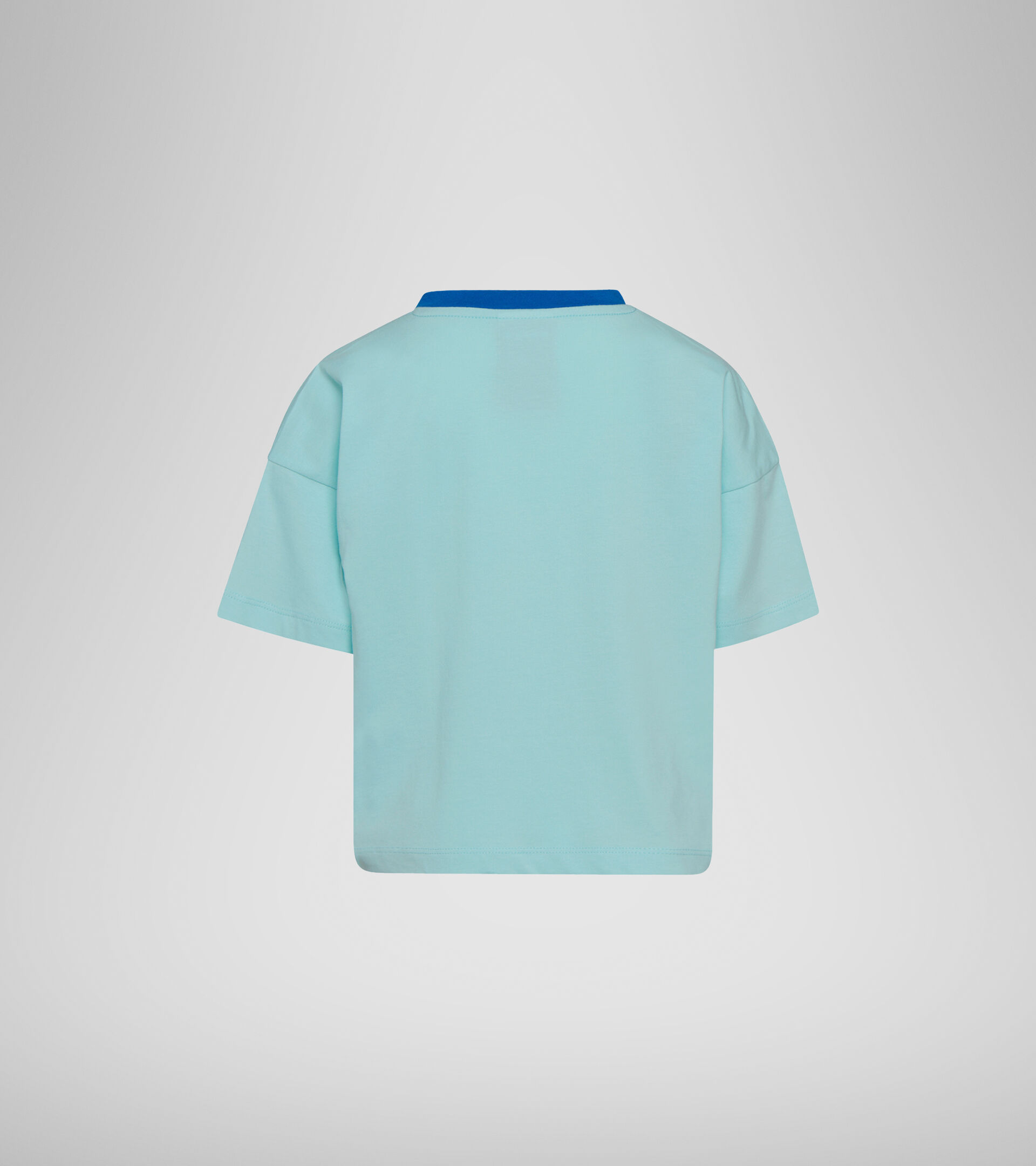 T-shirt - Girls JG. T-SHIRT SS LOGO MANIA TINT BLUE - Diadora