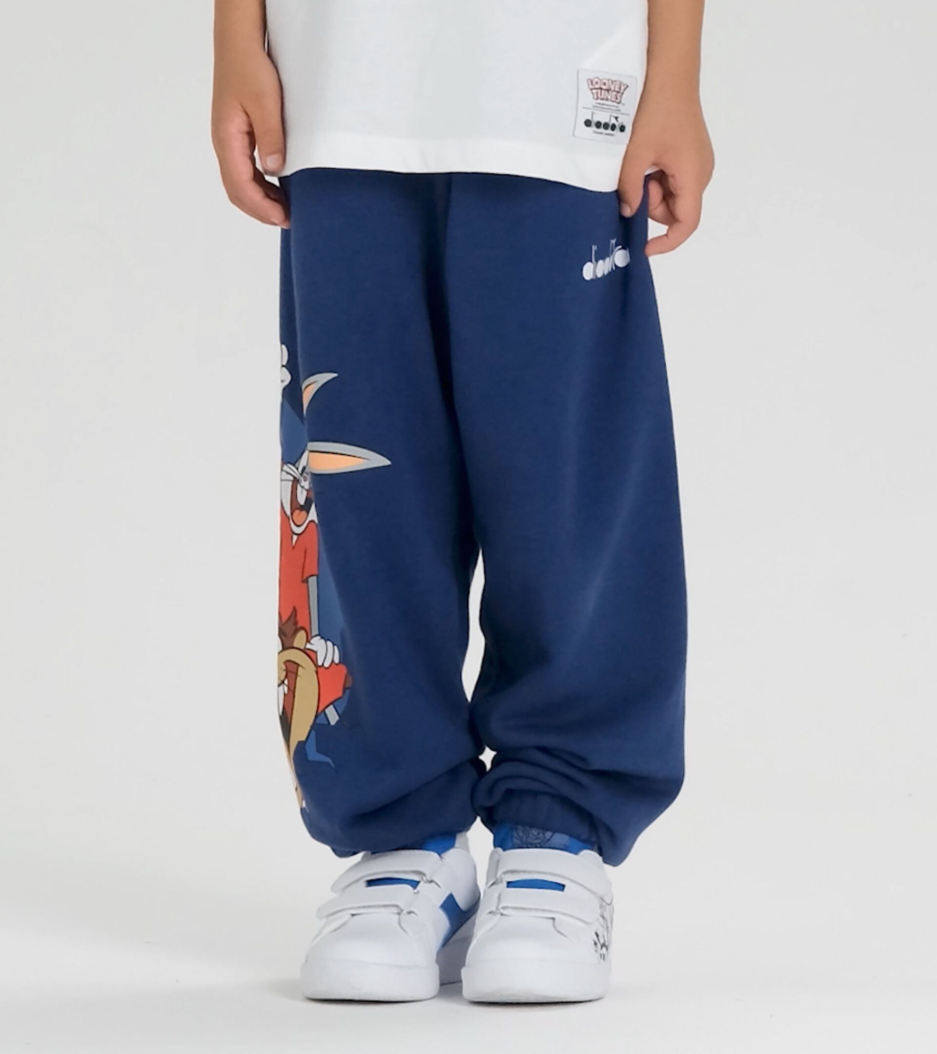 Looney Tunes sweatpants - Gender Neutral - Kids 
 JU.JOGGER PANT TEAM LT SALTIRE NAVY - Diadora