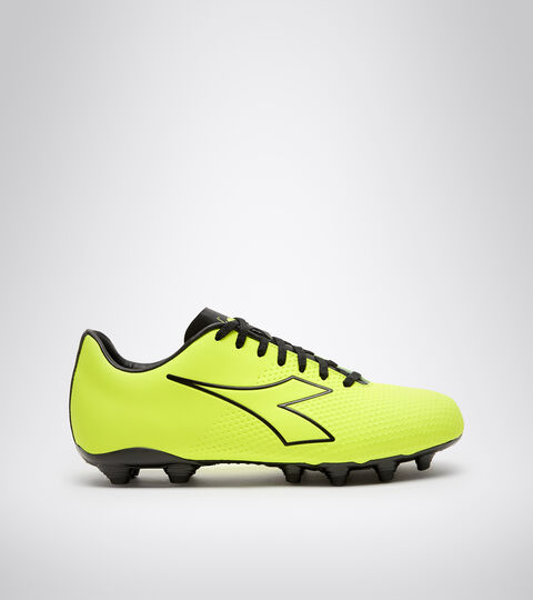 Firm ground football boots PICHICHI 4 MG14 FL YELLOW DD/BLACK - Diadora