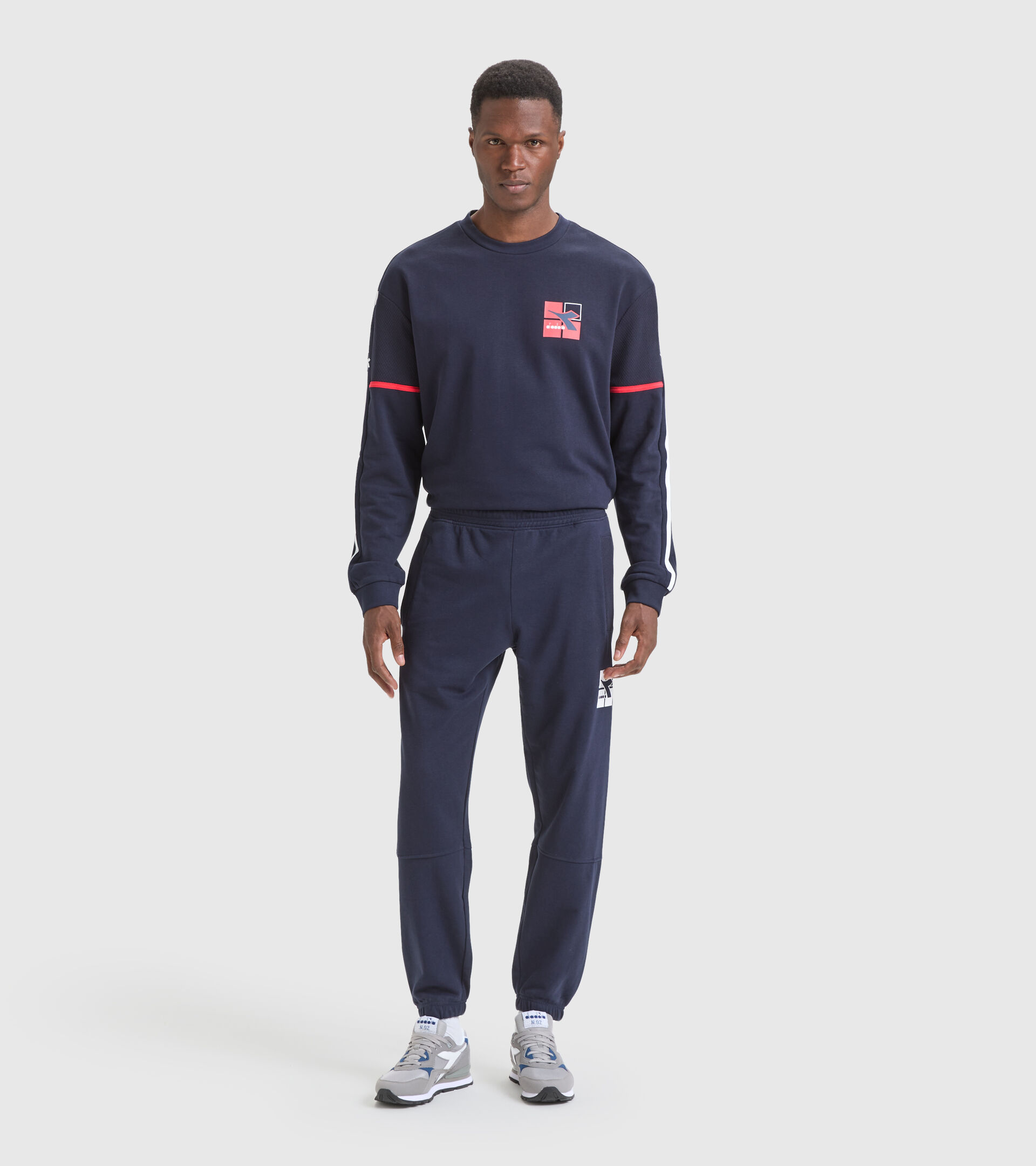 Pantalones deportivos - Hombre CUFF PANT WEAVE AZUL CHAQUETON - Diadora