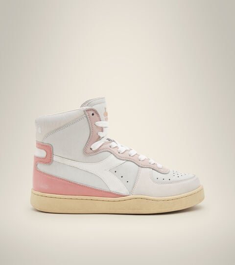 Zapatilla Heritage - Unisex MI BASKET USED BLANCO/PASTEL PERGAMINO - Diadora