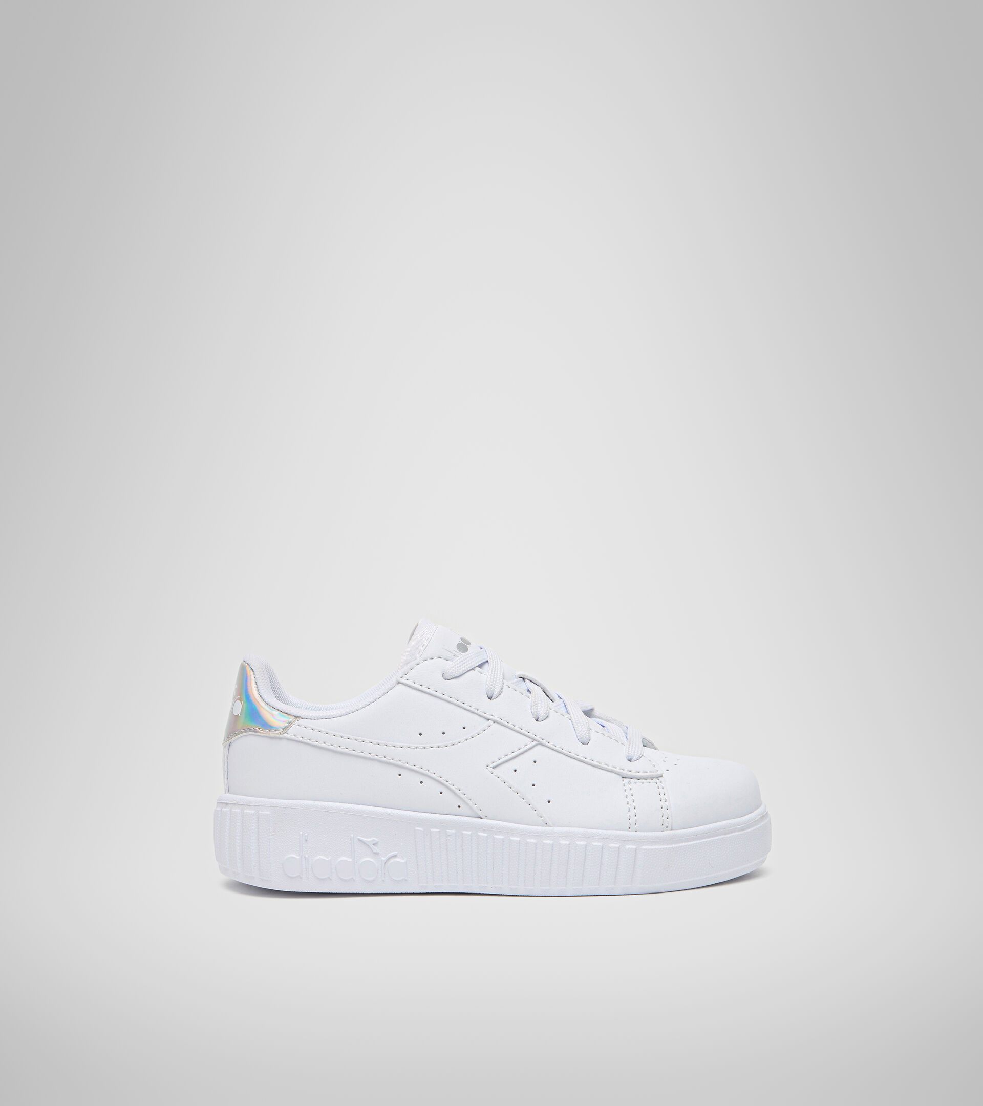 Sports shoes - Kids 4-8 years GAME STEP PS WHITE/SILVER - Diadora