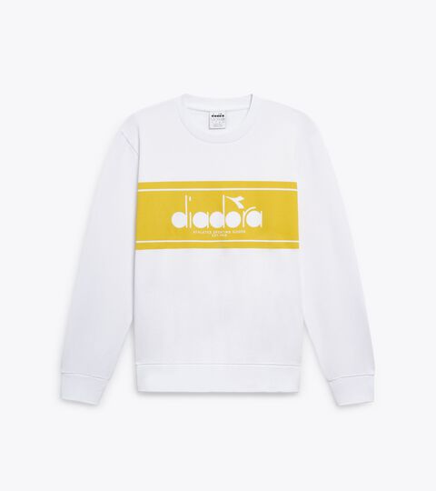Cotton crewneck - All-Gender SWEATSHIRT CREW LOGO YELLOW BALL - Diadora