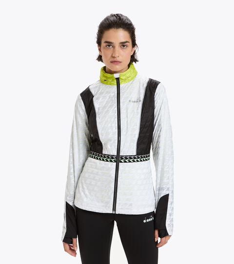 Giacca isotermica da running - Donna L. ISOTHERMAL JACKET BE ONE BIANCO OTTICO - Diadora