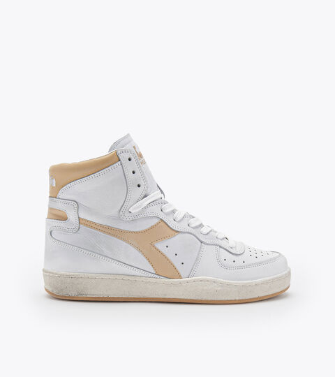 Chaussures Heritage - Unisexe MI BASKET USED BIANCO/BEIGE - Diadora