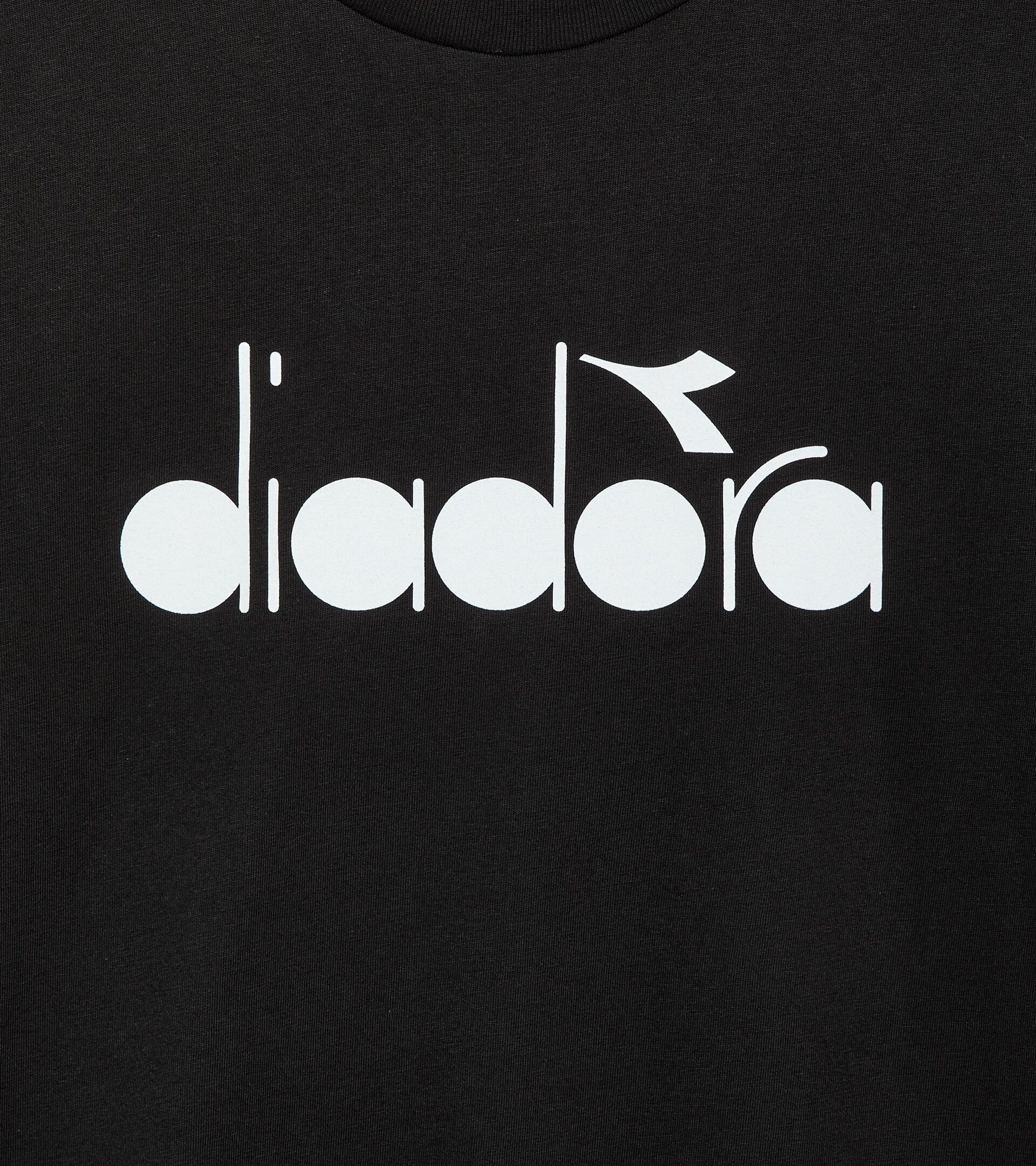 Camiseta - Made in Italy - Gender neutral  T-SHIRT SS LOGO NEGRO - Diadora