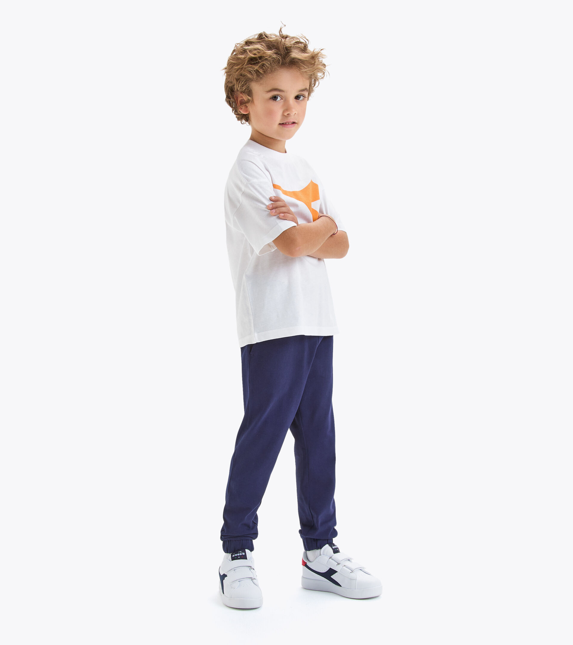 T-shirt sportiva - Bambini/e
JU.T-SHIRT SS BL BIANCO OTTICO - Diadora