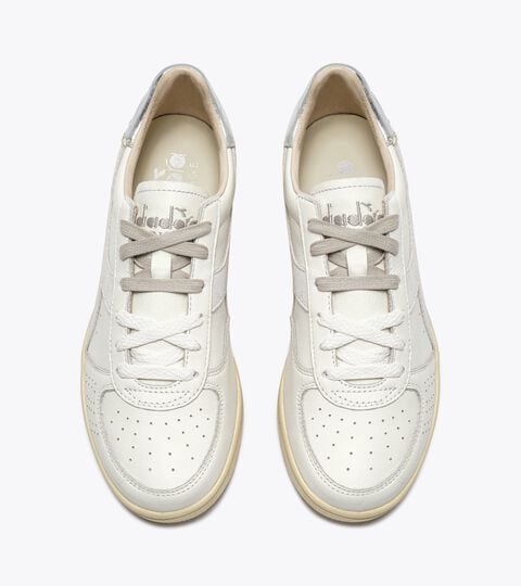 Sneaker Heritage aus Leder - F&uuml;r alle Geschlechter
 B.ELITE X-STITCH WN WEISS/SILBER - Diadora