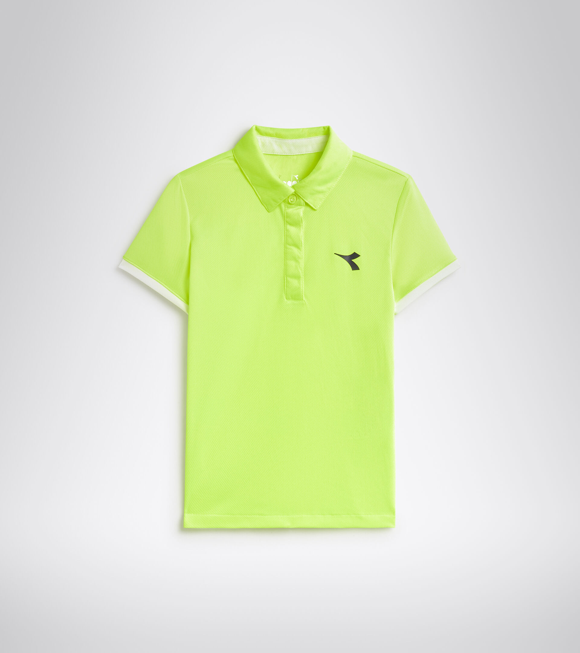 Polo de tennis - Junior G. POLO COURT JAUNE FLUO DD - Diadora