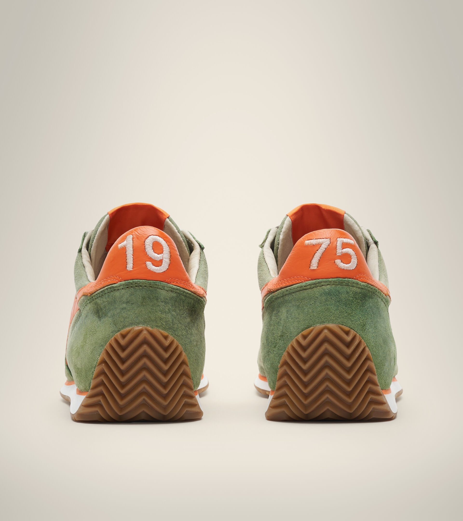 Heritage shoe - Unisex EQUIPE H CANVAS STONE WASH GREEN LODEN - Diadora
