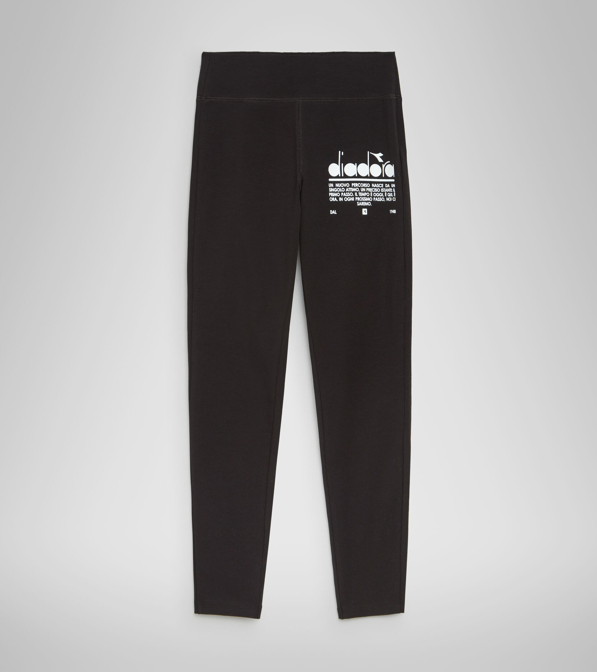 Leggings en coton stretch - Femme L. LEGGINGS MANIFESTO NOIR - Diadora