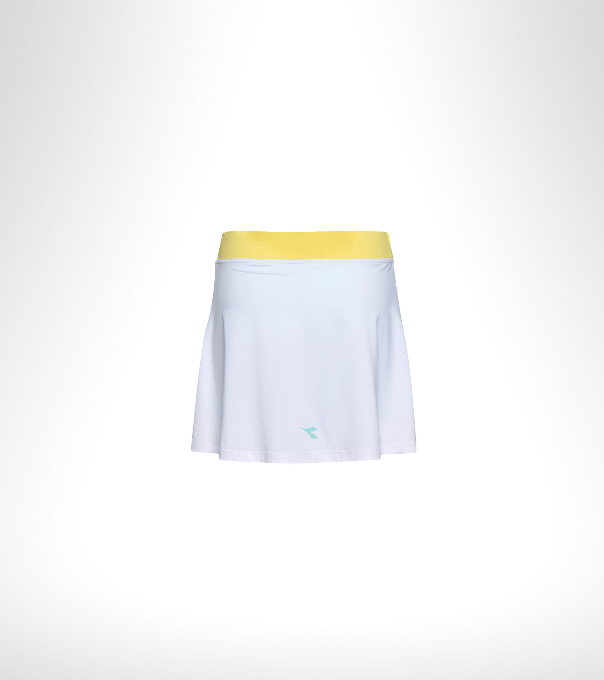 Tennis skirt - Women L. SKIRT EASY TENNIS SUPER WHITE /TINT BLUE - Diadora