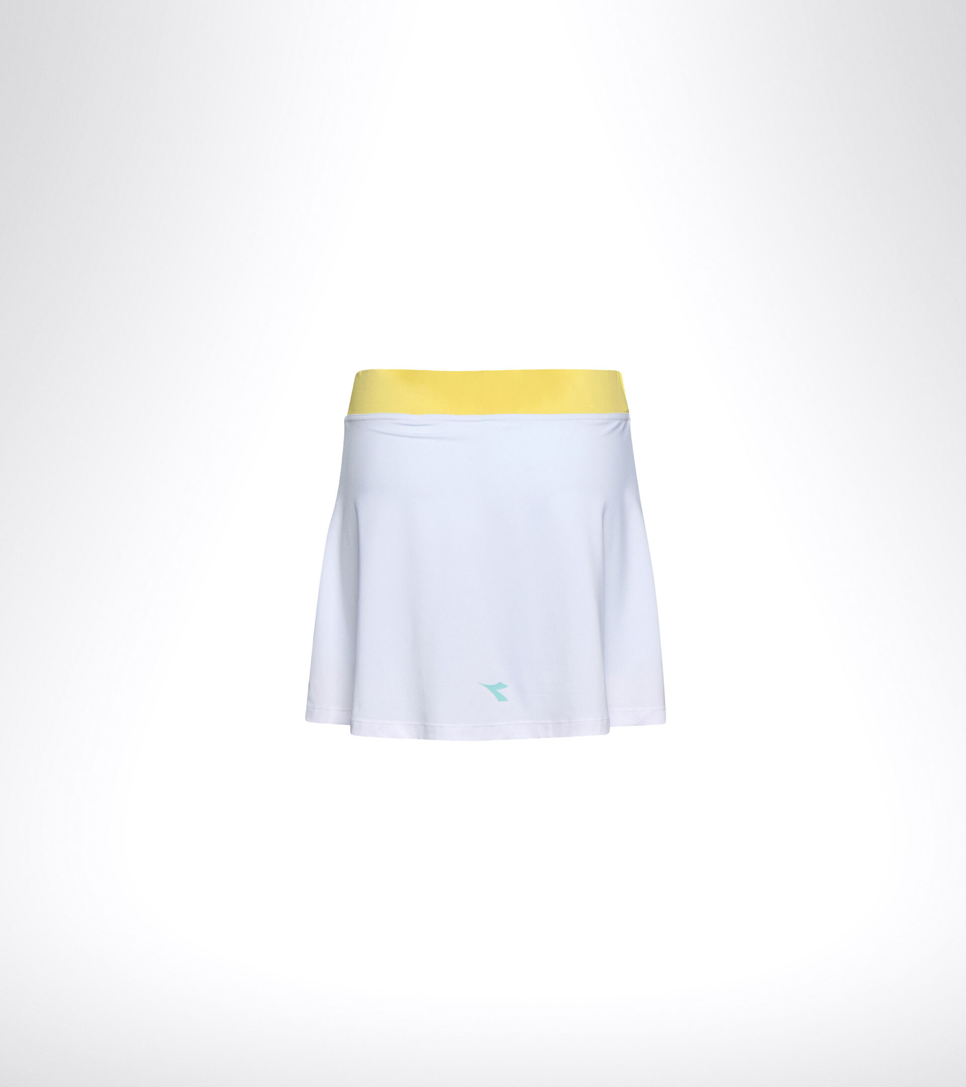 Jupe de tennis - Femme L. SKIRT EASY TENNIS BIANCO OTTICO/AZZURRO TINTA - Diadora