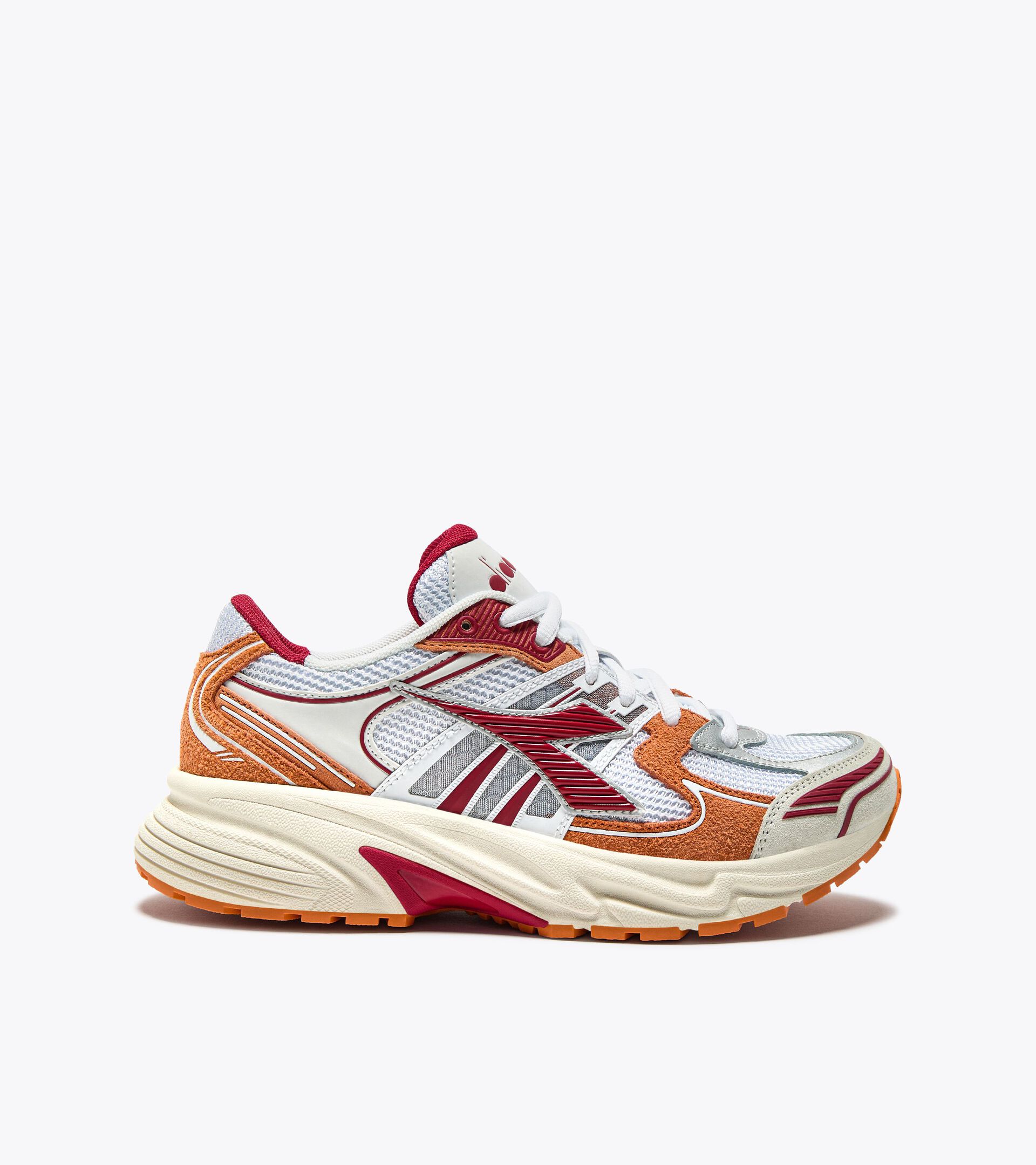 Sports sneakers - All-Gender MYTHOS STAR WHITE/ORANGE SUNSET - Diadora