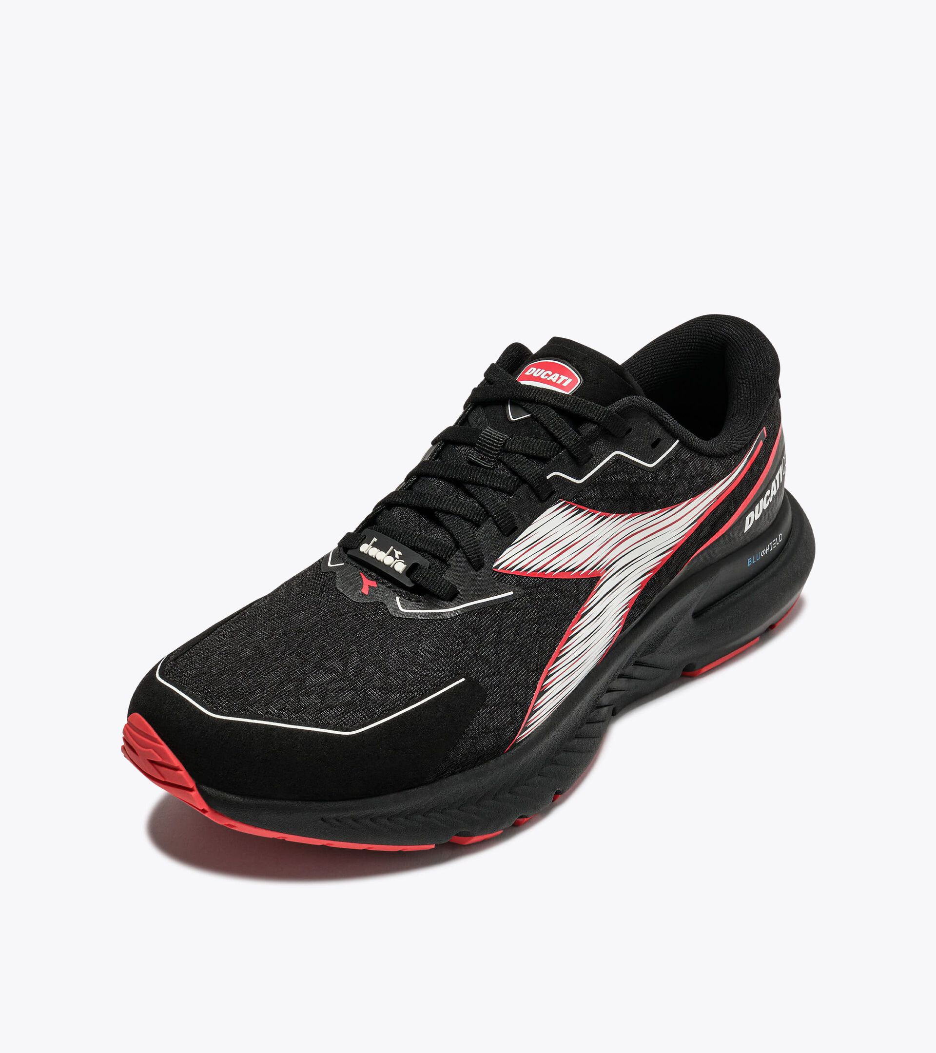 Chaussure de running diadora X Ducati Corse - Homme  DUCATI VELOCE 100TH BLACK/DUCATI MGP RED/BLACK - Diadora