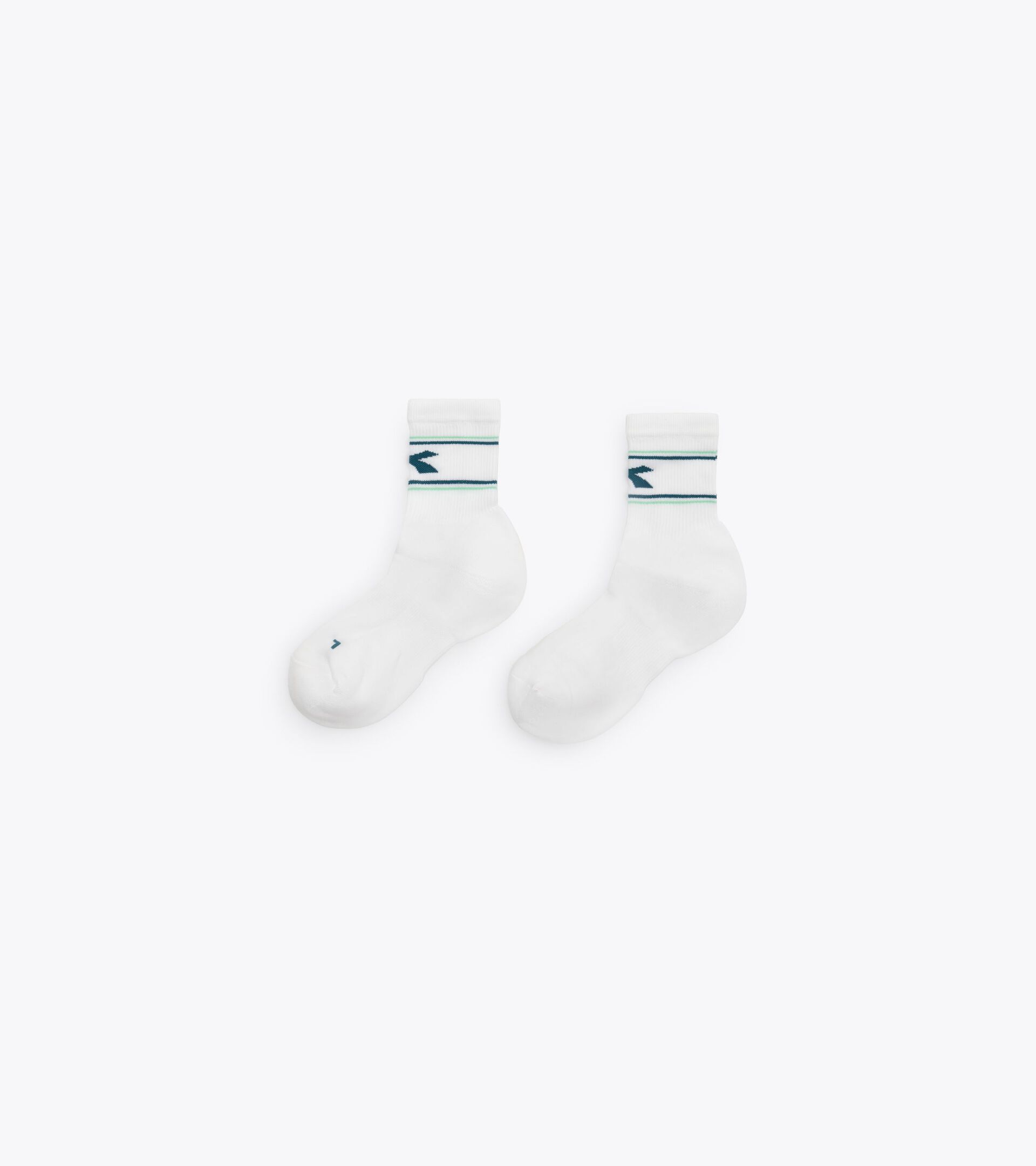 Socks - Men&rsquo;s SOCKS OPTICAL WHITE /SHADED SPRUCE - Diadora