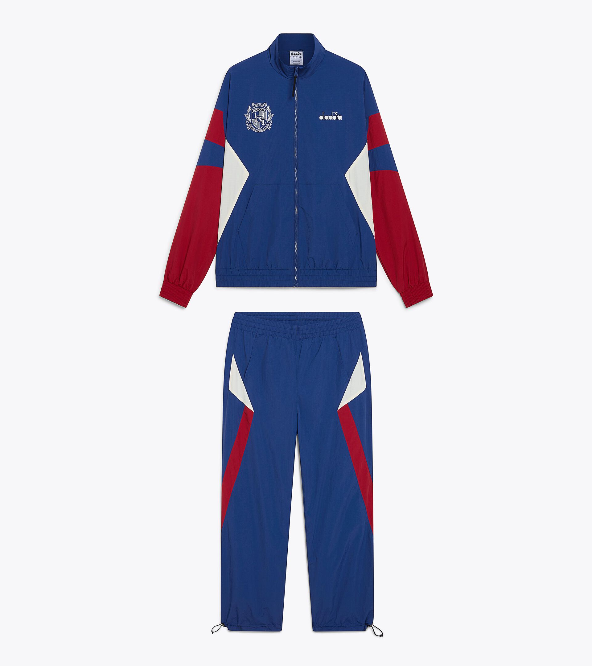 Tracksuit - Regular fit - Men&rsquo;s TRACKSUIT LOGO EXC. I SALTIRE NAVY - Diadora