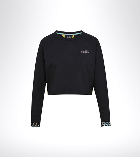 Running sweatshirt - Women
L. LIGHTWEIGHT SWEAT BE ONE BLACK/GOLDFINCH - Diadora