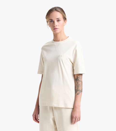 Cotton t-shirt - Gender neutral T-SHIRT SS SPW LOGO WHITE SWAN - Diadora