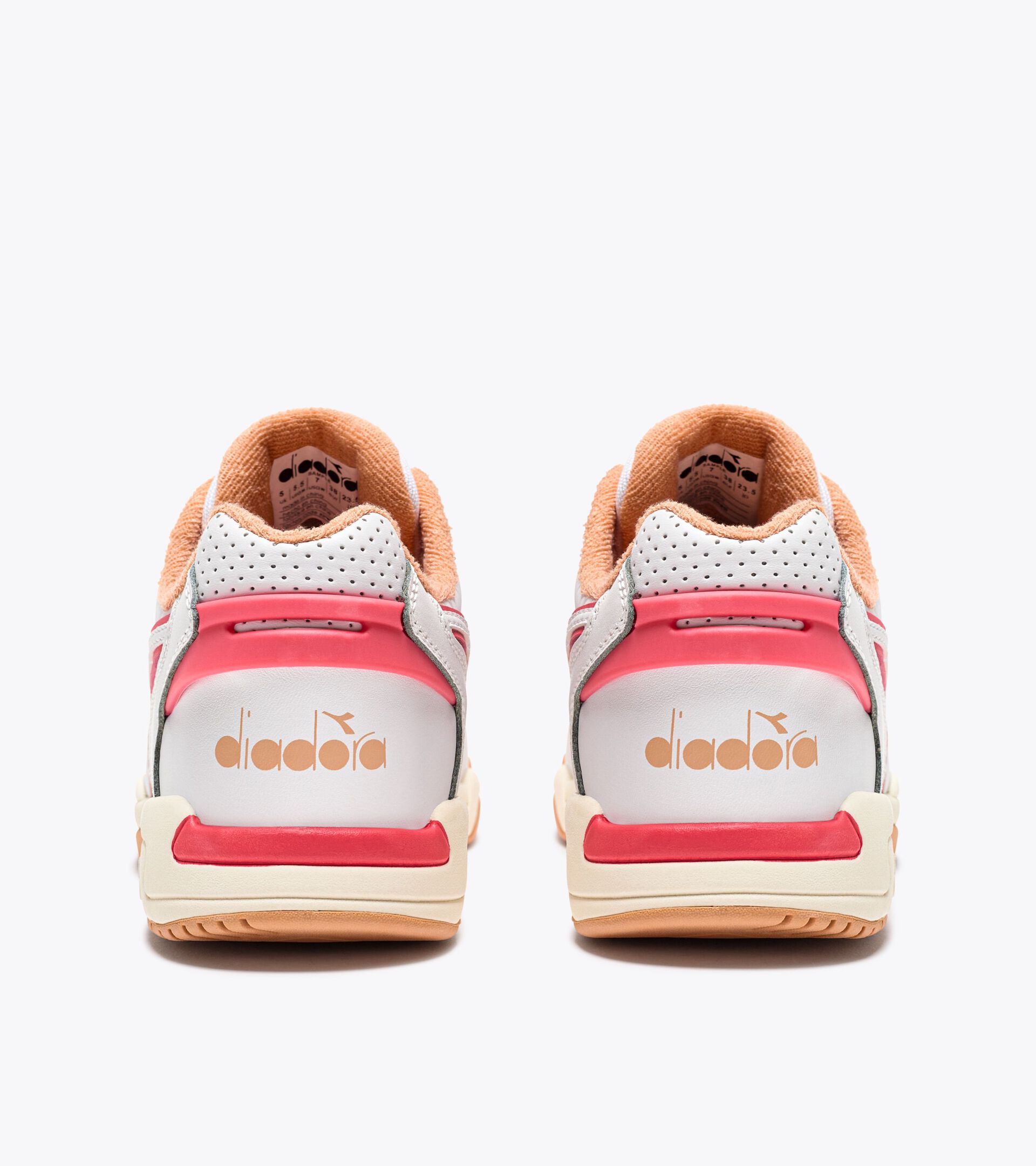 Sporty sneakers - Gender neutral WINNER WHITE/PALE PEACH - Diadora