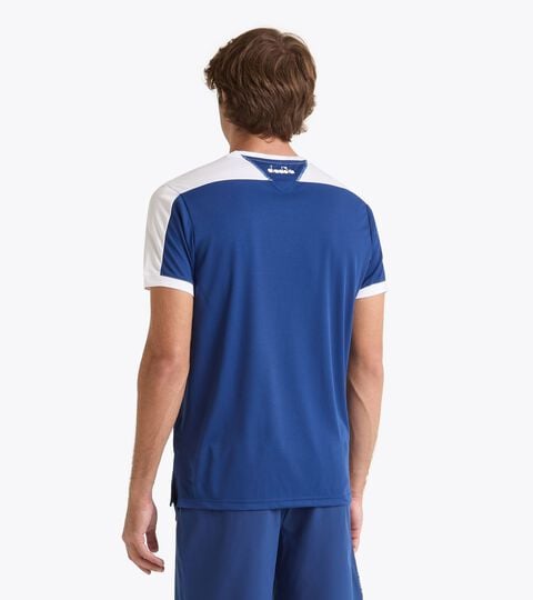 T-SHIRT COURT, AZUL FINCA Camiseta de tenis - Hombre T-SHIRT COURT AZUL FINCA - Diadora