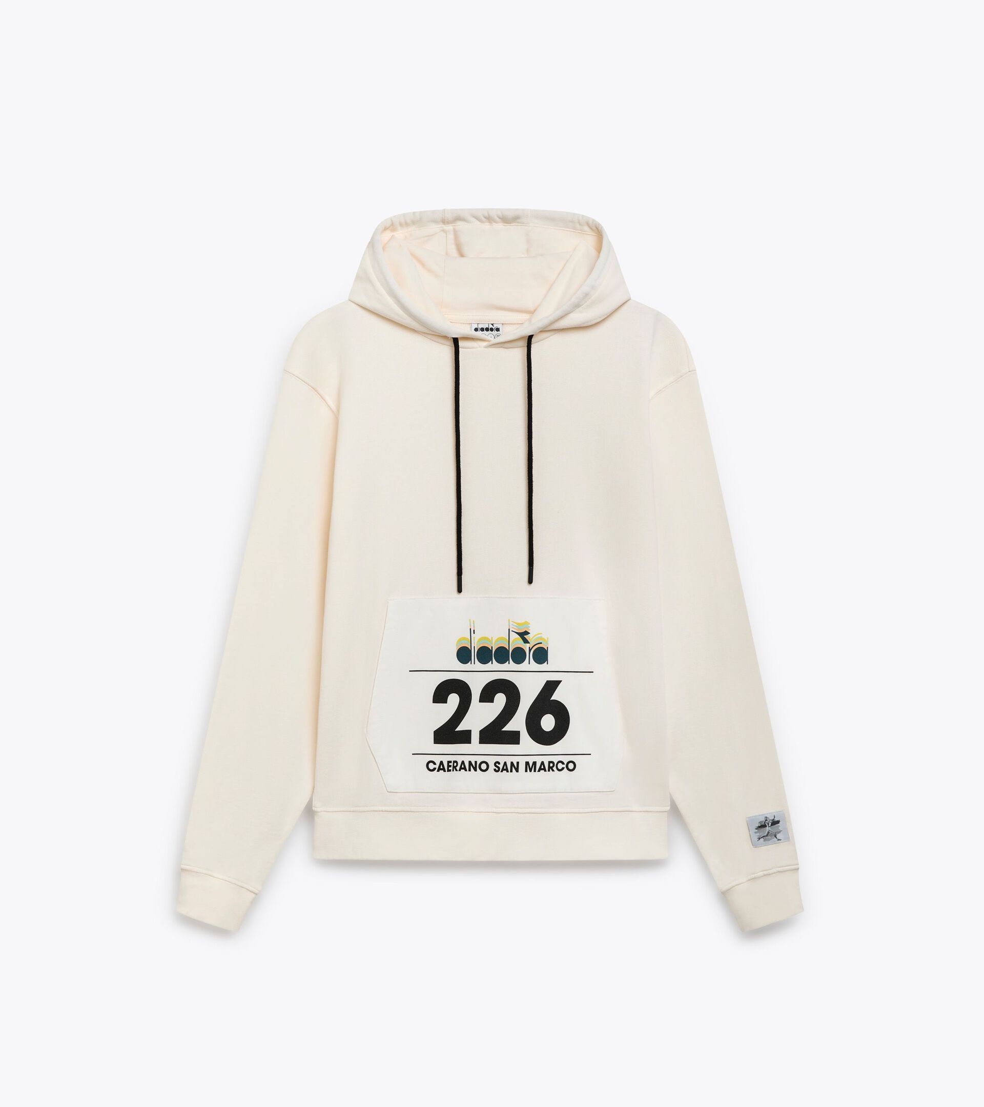 Sudadera con capucha de algodón french terry - Gender neutral HOODIE G.D. 1984 (226) BLANCO MURMURAR - Diadora