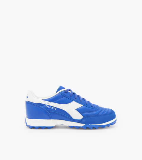Futsal boot - Specific outsole for synthetic/hard grounds CALCETTO II LT TF Y AZUL REAL/BLANCO VIVO - Diadora