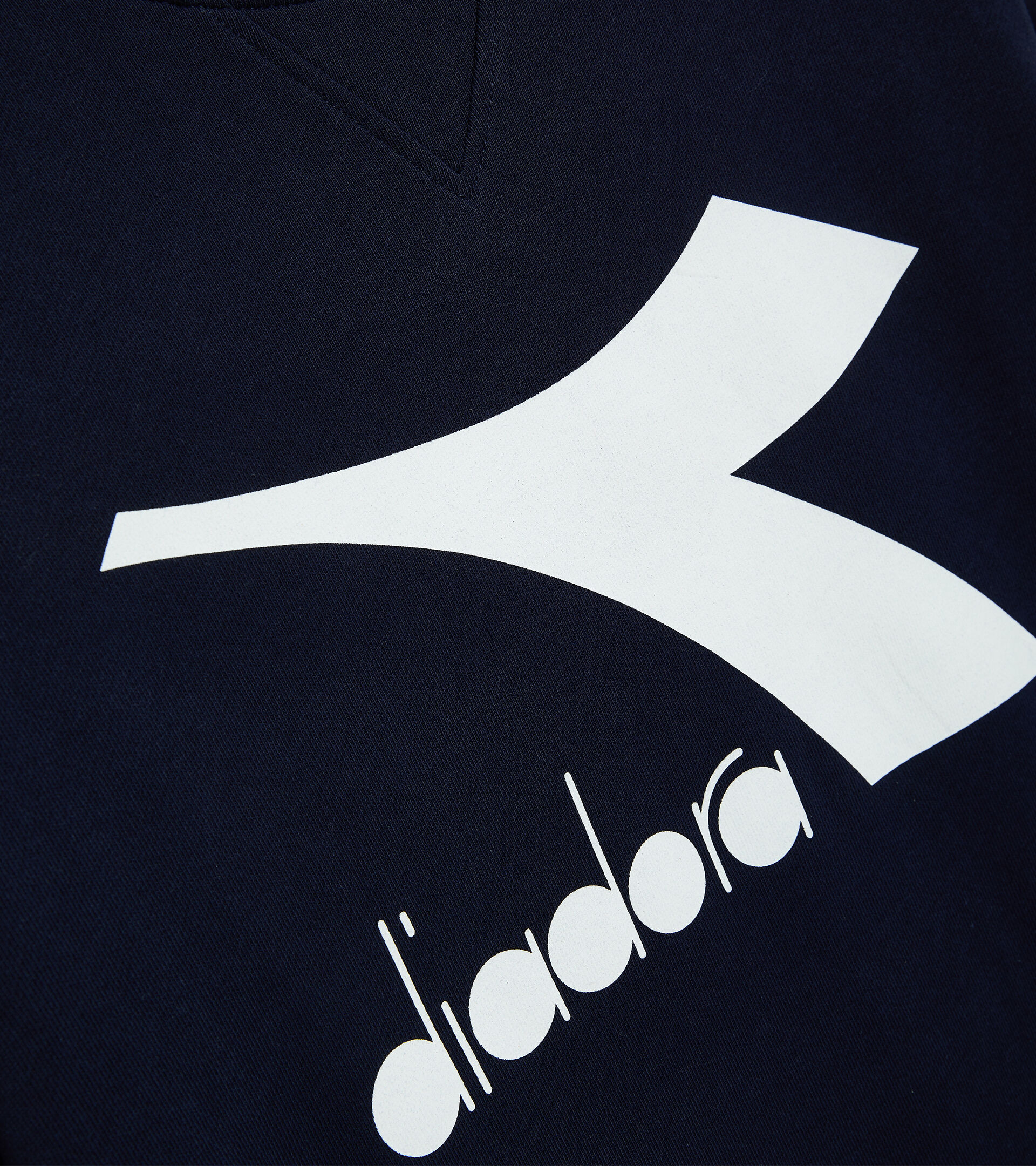 Sportliches Sweatshirt - Herren SWEATSHIRT CREW CHROMIA MARINEBLAU - Diadora